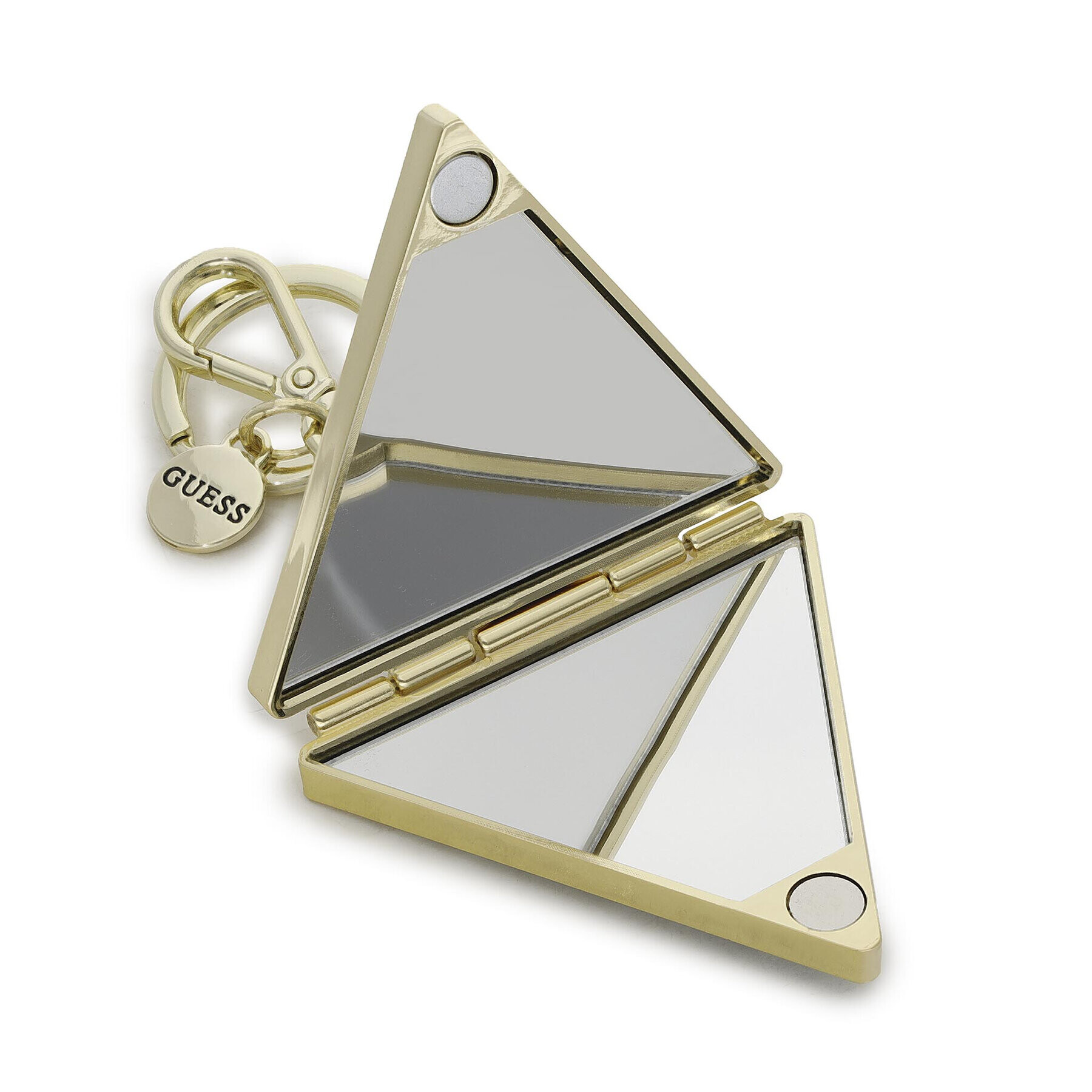 Guess Ключодържател Mirror Triangle Keyring RW7424 P2201 Син - Pepit.bg