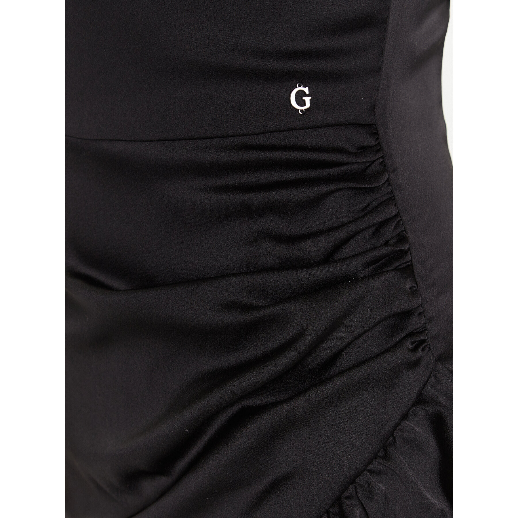 Guess Коктейлна рокля Alva W3GK54 WD8G2 Черен Slim Fit - Pepit.bg