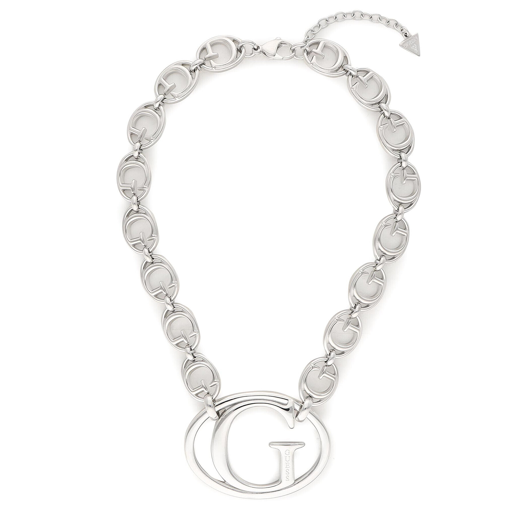 Guess Колие JUBN01 033JW Сребрист - Pepit.bg
