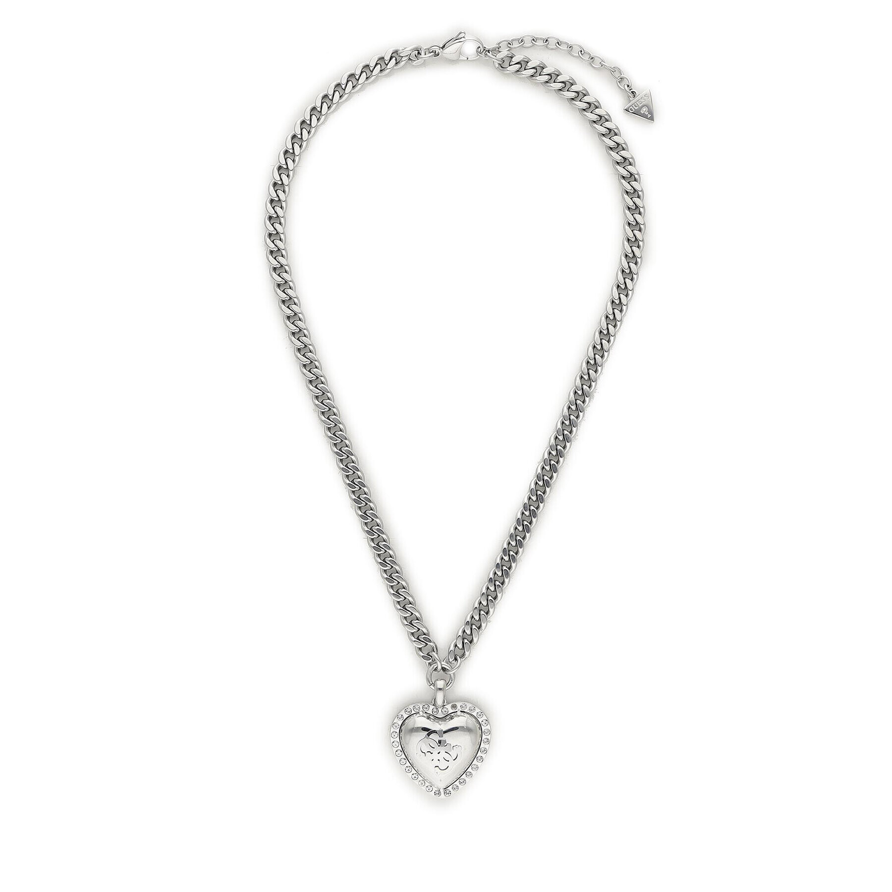 Guess Колие JUBN01 064JW Сребрист - Pepit.bg