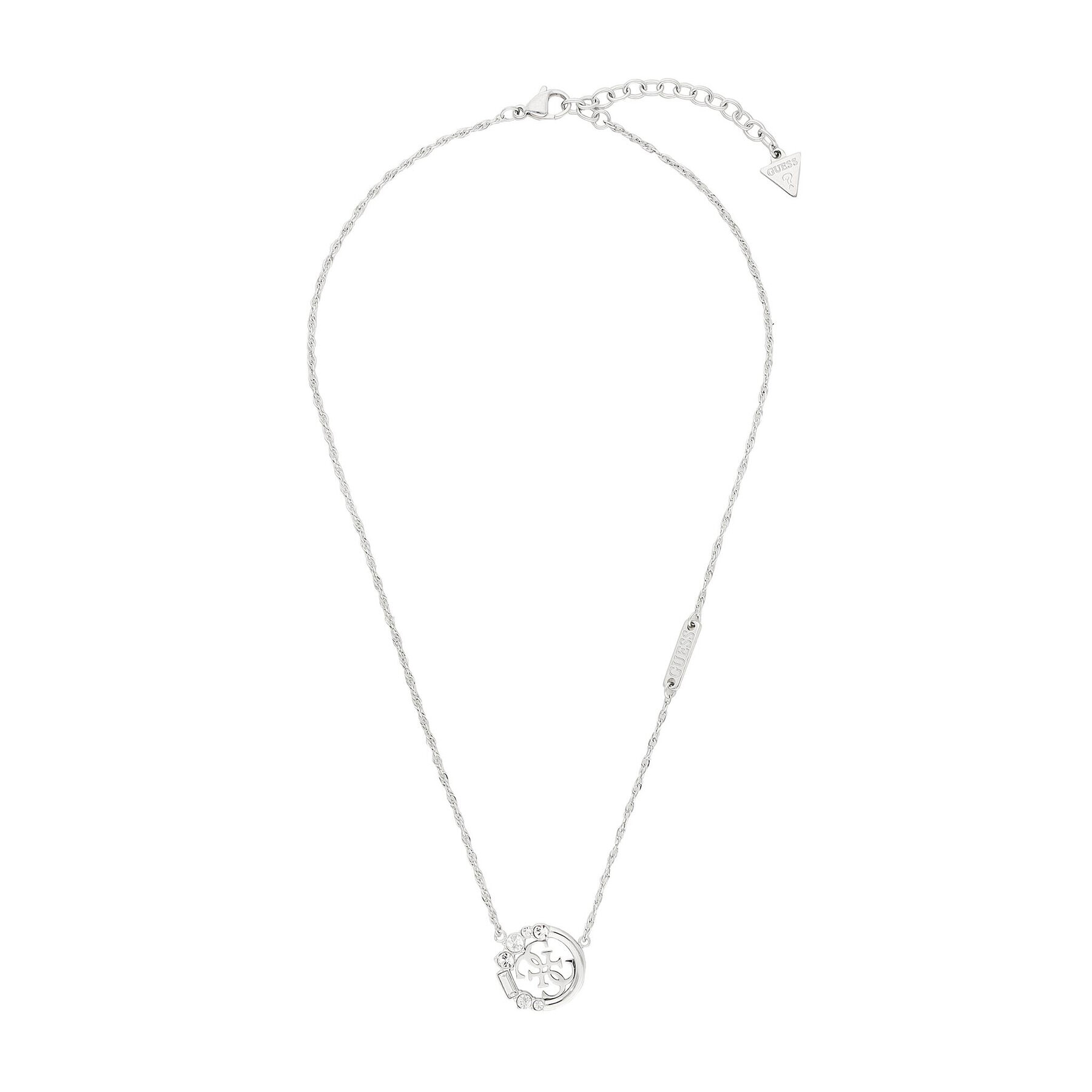 Guess Колие JUBN01 106JW Сребрист - Pepit.bg