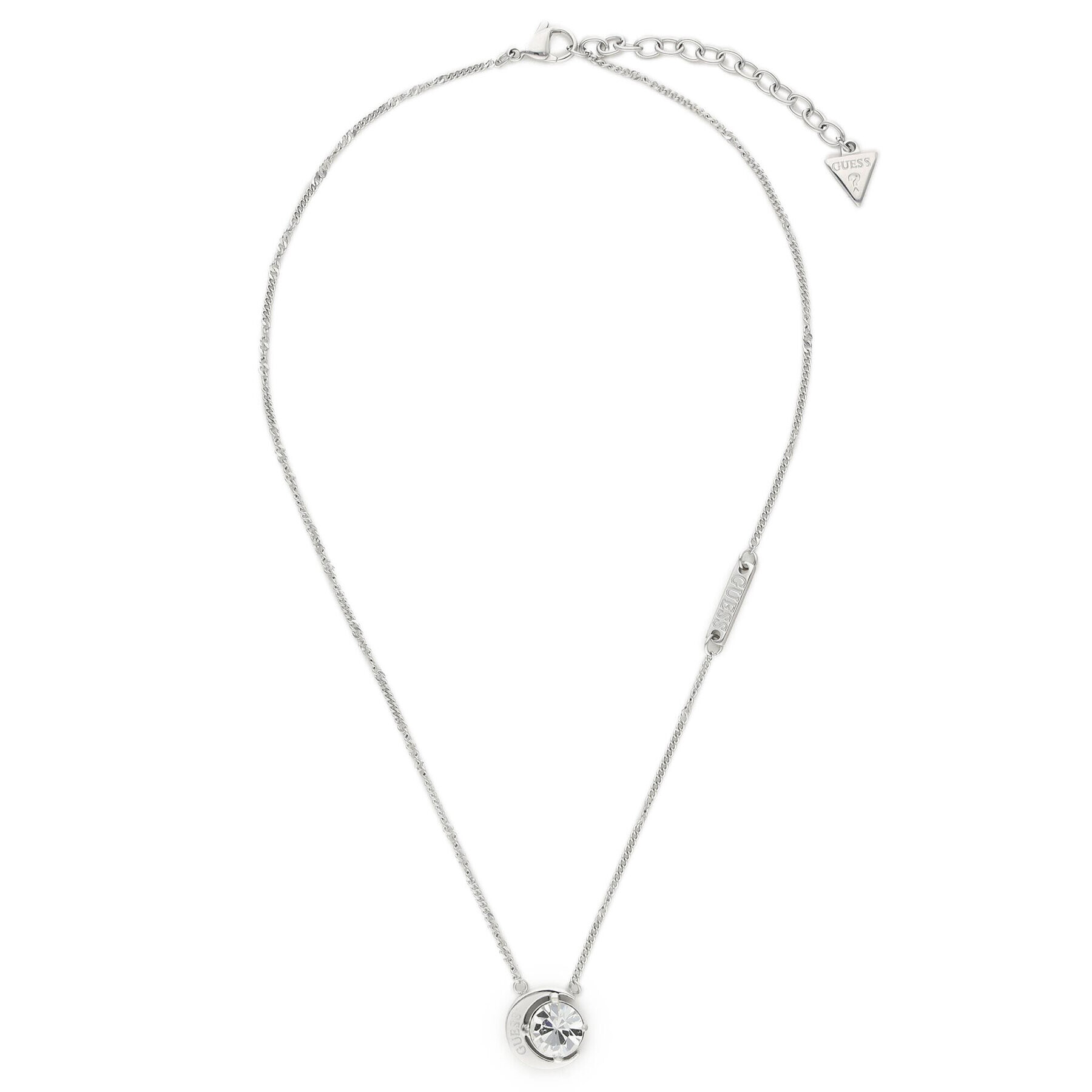 Guess Колие JUBN01 190JW Сребрист - Pepit.bg