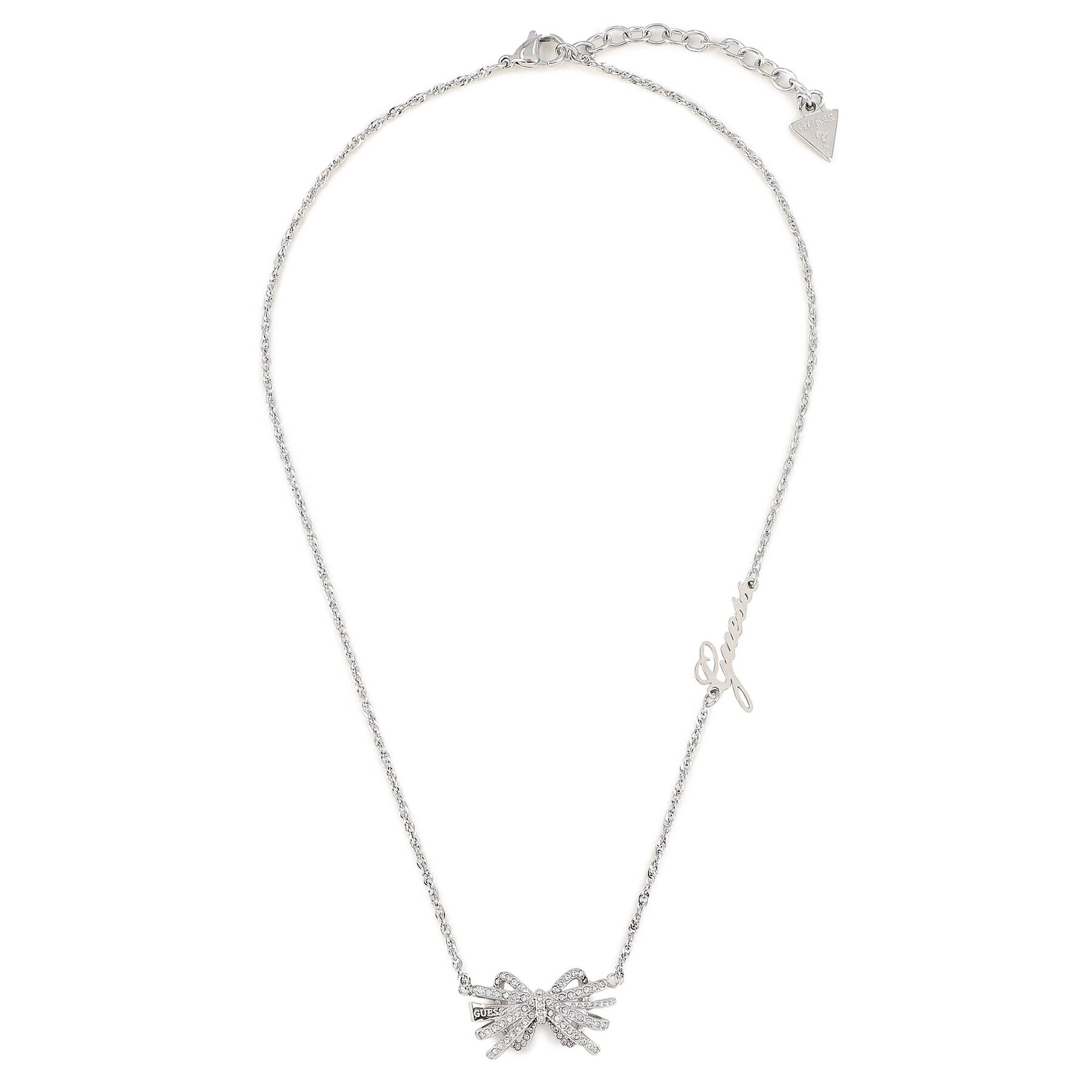 Guess Колие JUBN01 322JW Сребрист - Pepit.bg