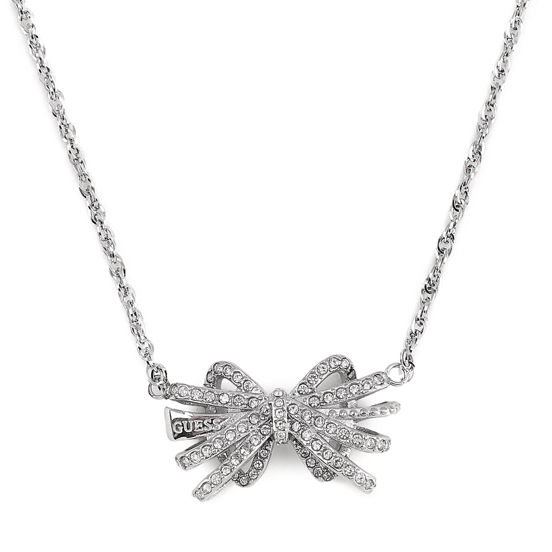 Guess Колие JUBN01 322JW Сребрист - Pepit.bg