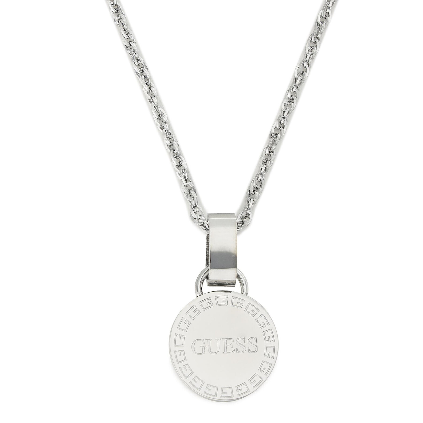 Guess Колие JUBN01 354JW Сребрист - Pepit.bg