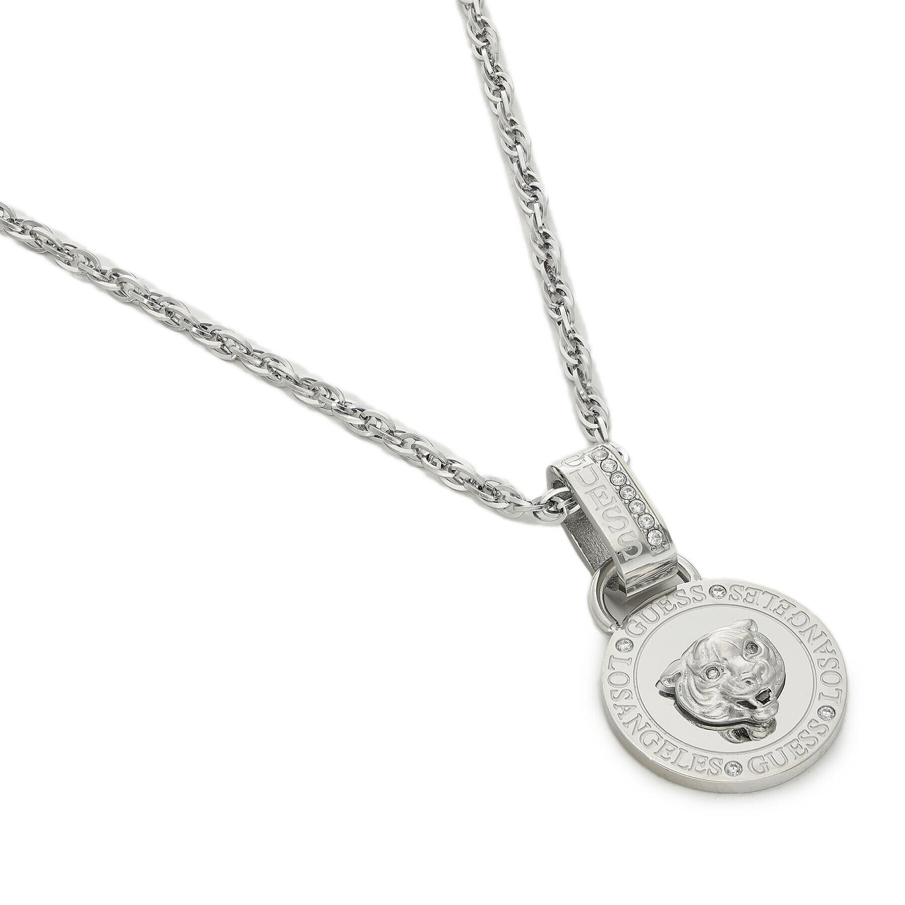 Guess Колие JUBN01 354JW Сребрист - Pepit.bg