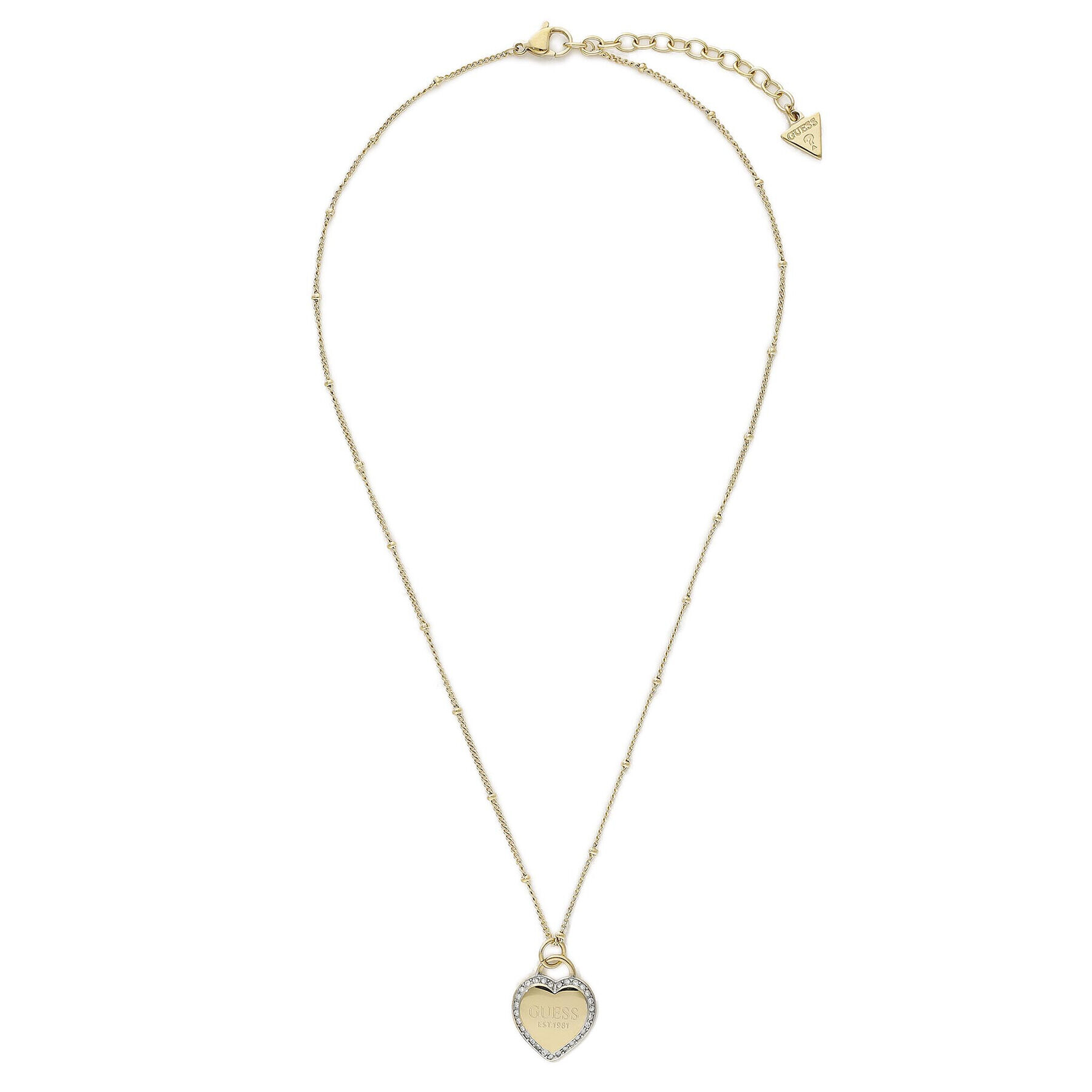 Guess Колие JUBN01 420JW Златист - Pepit.bg