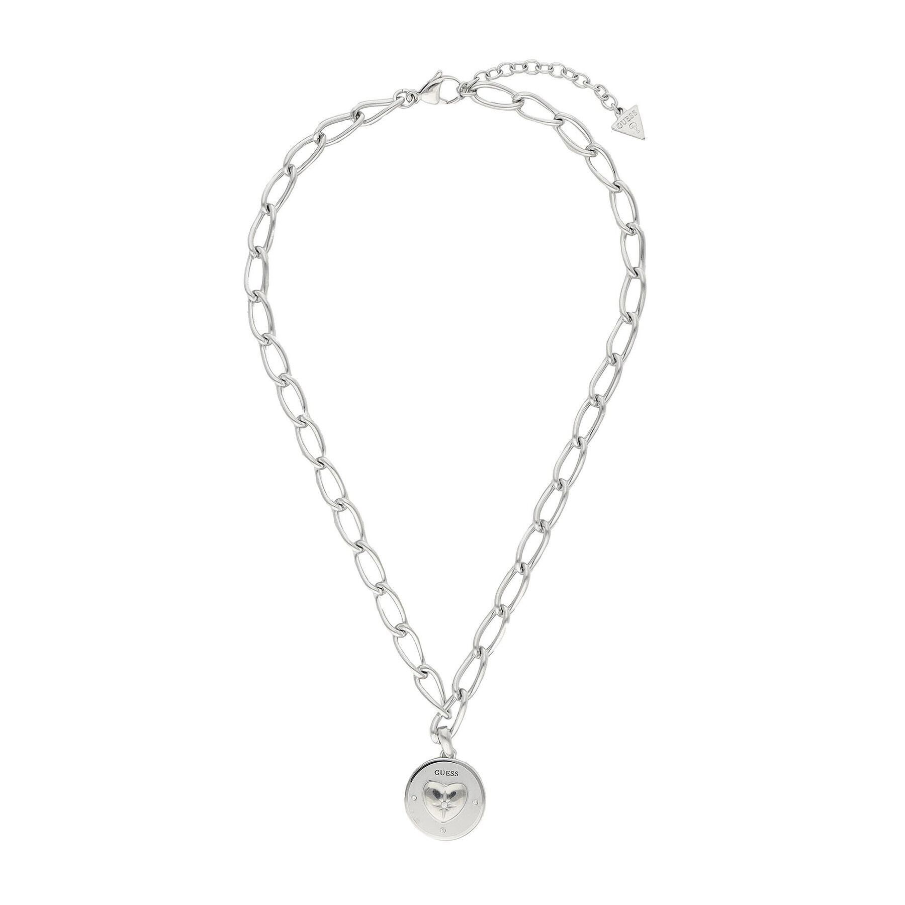 Guess Колие JUBN01 434JW Сребрист - Pepit.bg