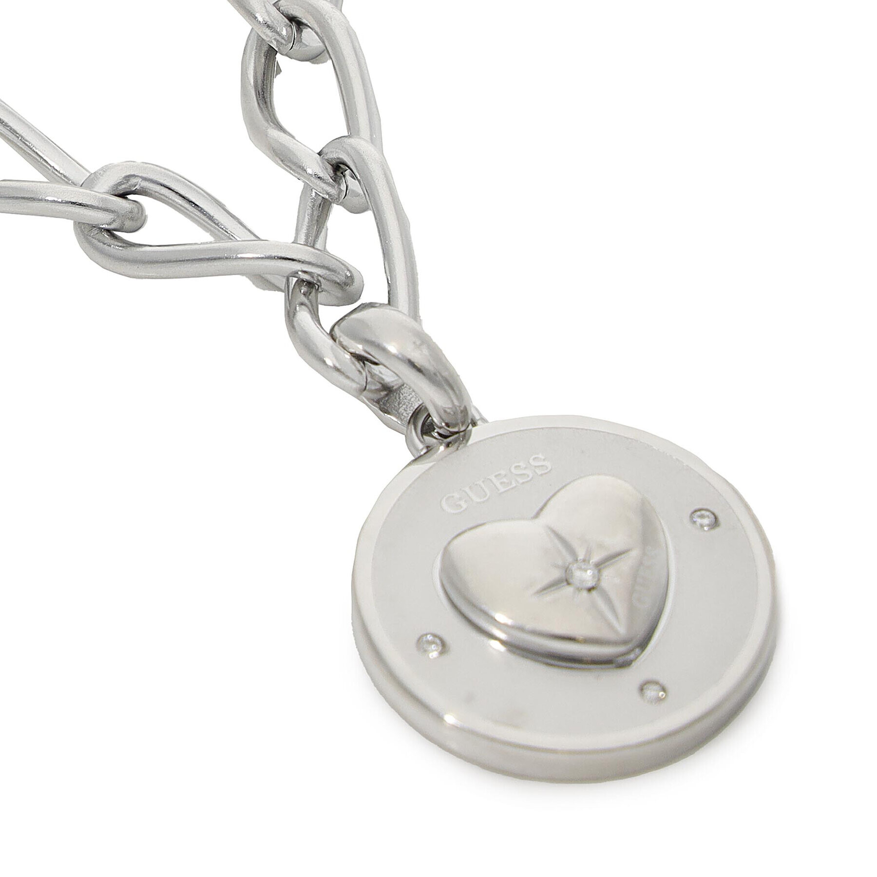 Guess Колие JUBN01 434JW Сребрист - Pepit.bg