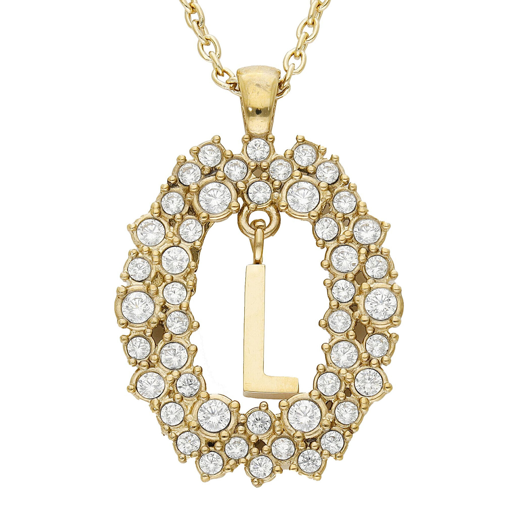 Guess Колие JUBN01 497JW Златист - Pepit.bg