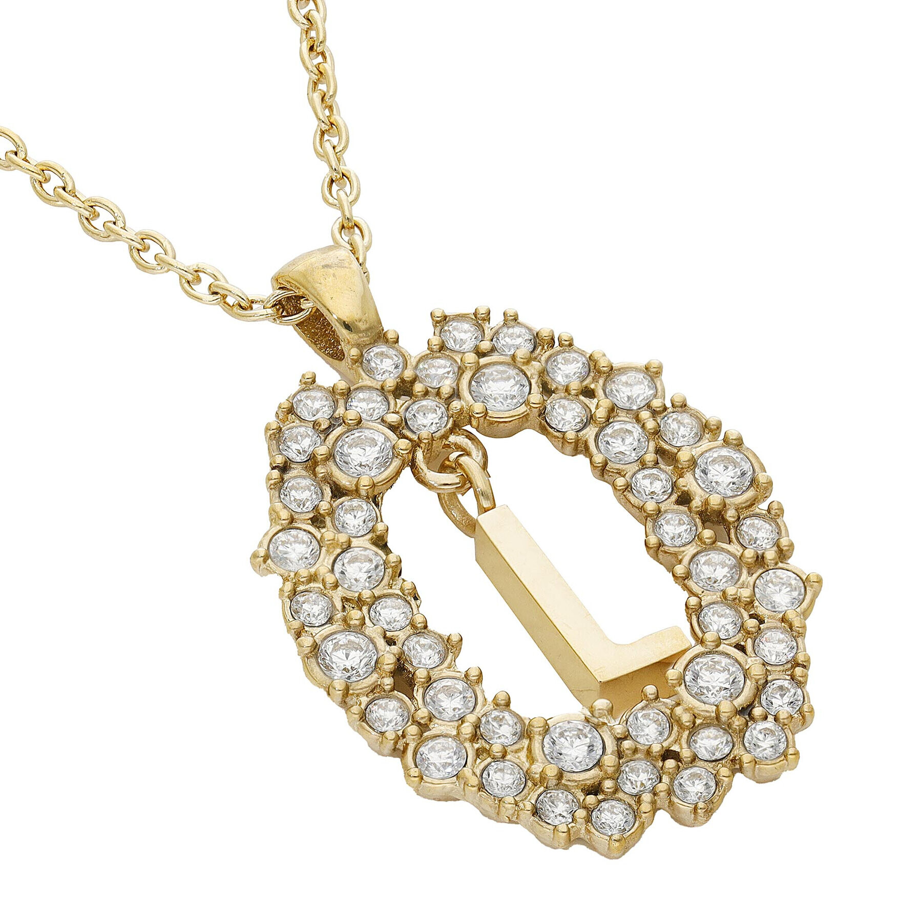 Guess Колие JUBN01 497JW Златист - Pepit.bg
