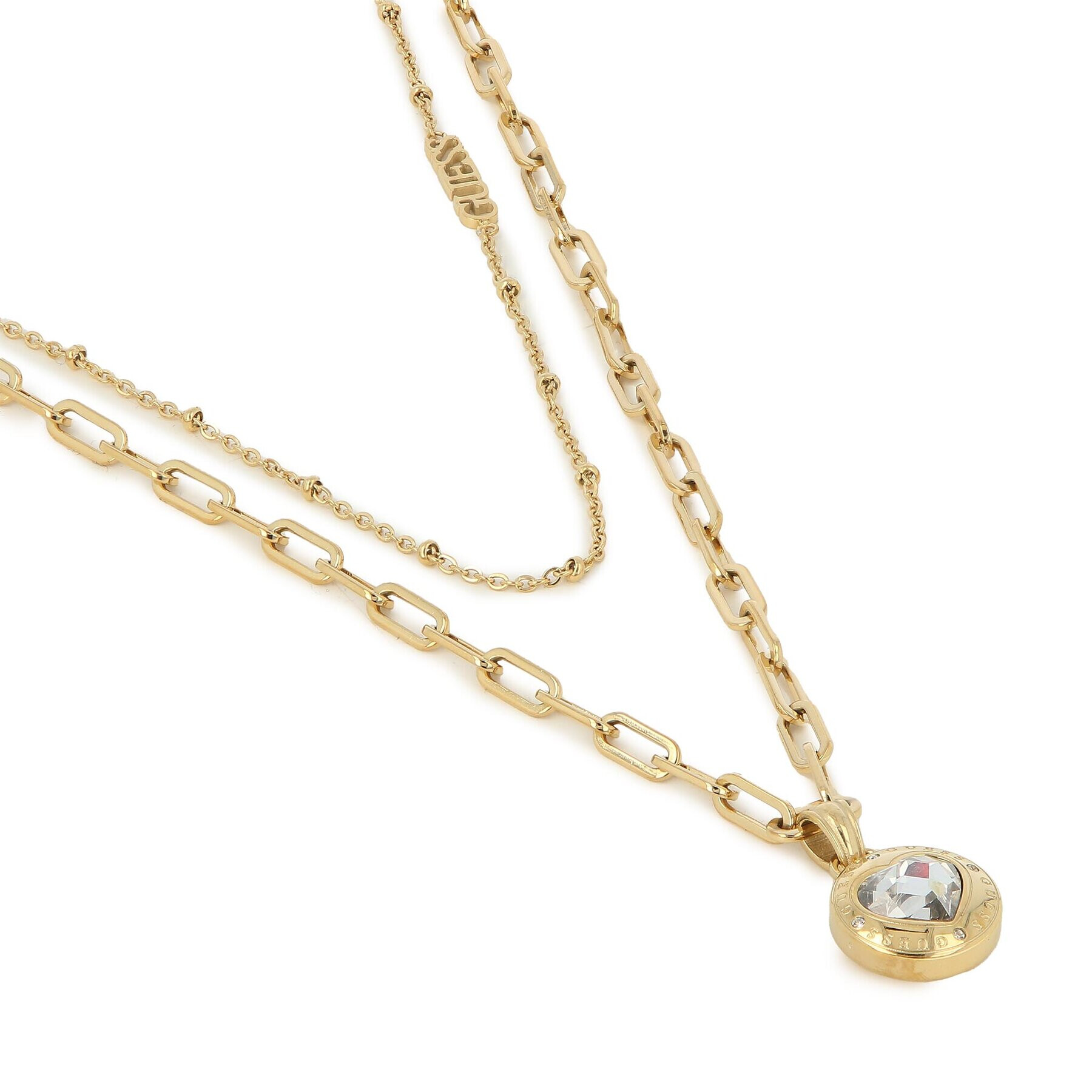 Guess Колие JUBN03 348JW Златист - Pepit.bg