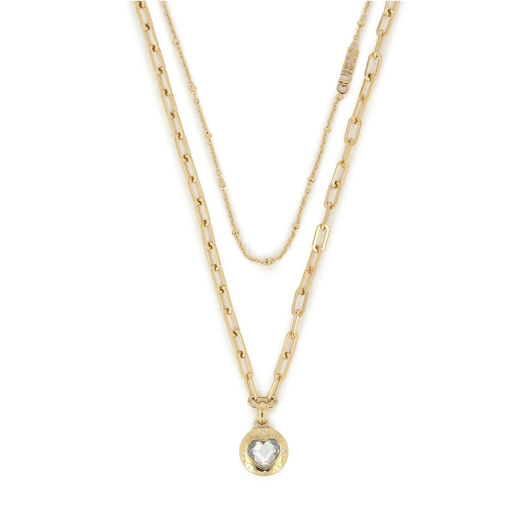 Guess Колие JUBN03 348JW Златист - Pepit.bg