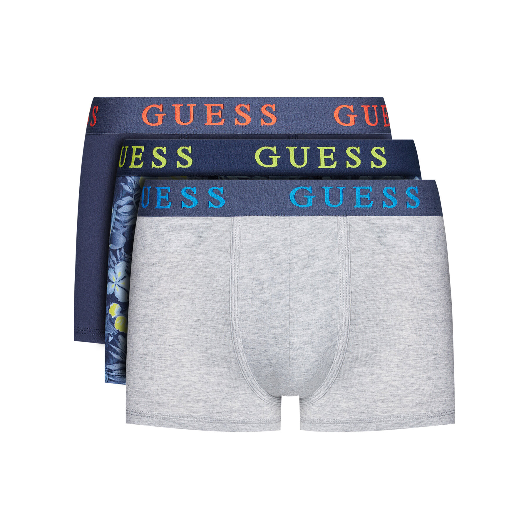 Guess Комплект 3 чифта боксерки U0BG05 JR003 Цветен - Pepit.bg