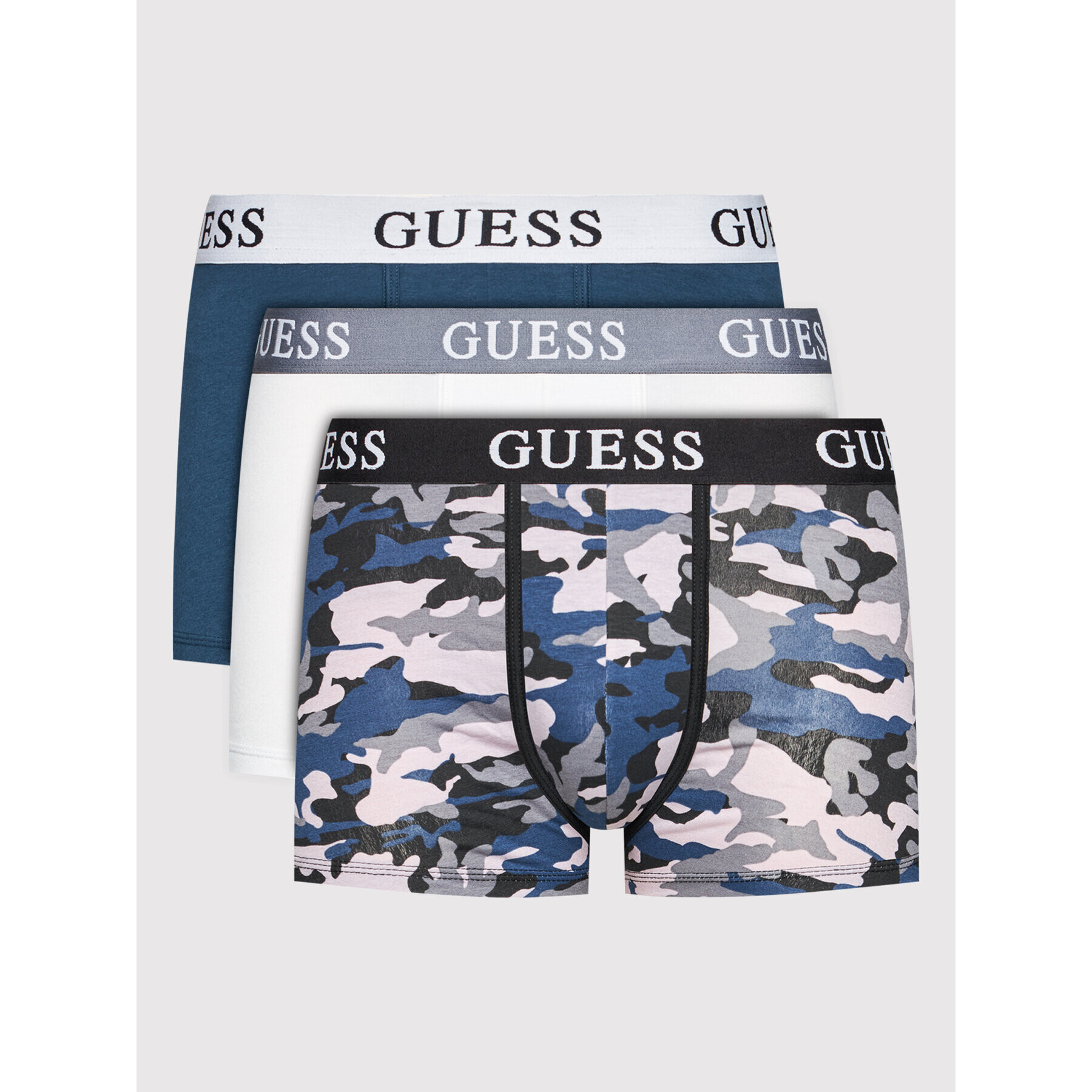 Guess Комплект 3 чифта боксерки U1BG05 K6YW1 Цветен - Pepit.bg