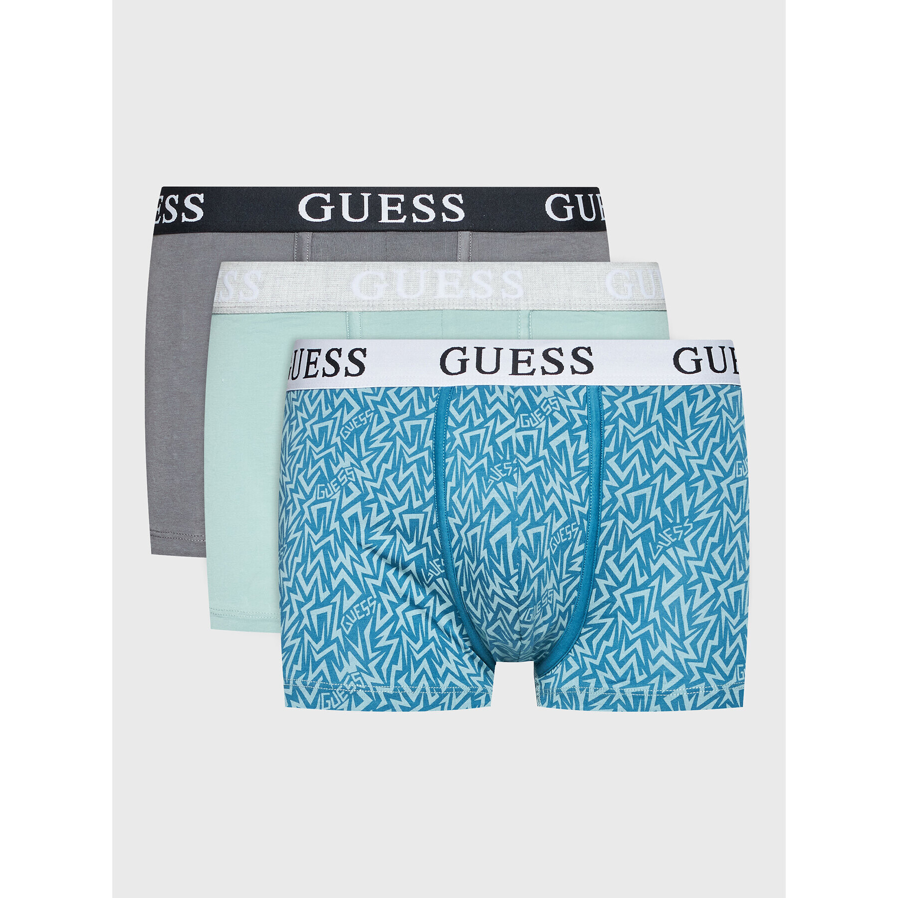 Guess Комплект 3 чифта боксерки U3RG15 K6YW0 Цветен - Pepit.bg