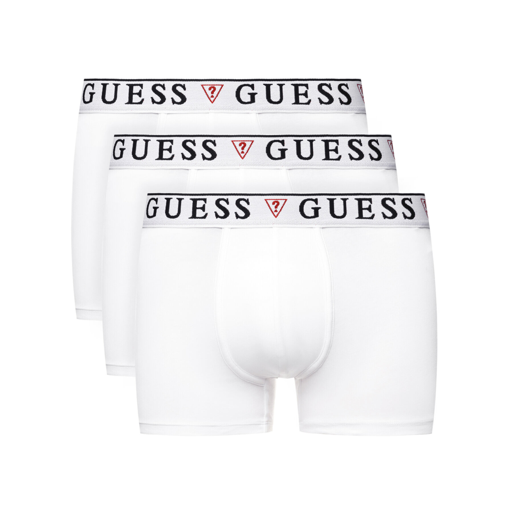 Guess Комплект 3 чифта боксерки U97G01 JR003 Бял - Pepit.bg