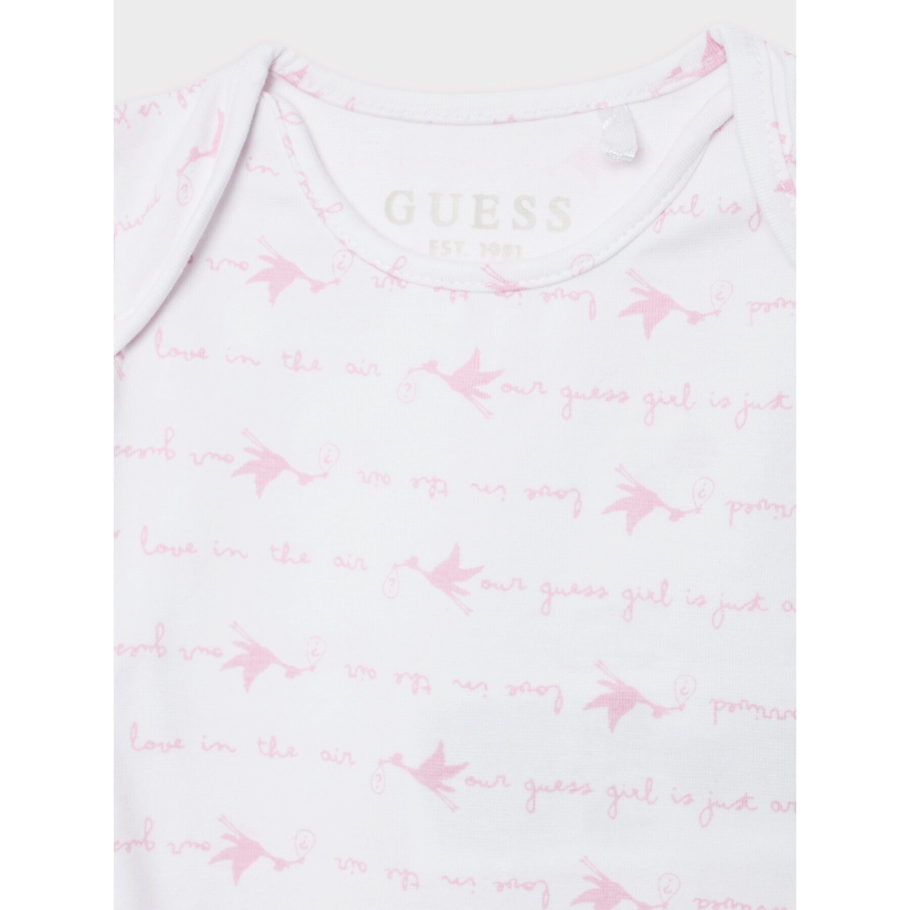 Guess Комплект 4 бр. бодита за деца S2RG02 J1300 Цветен Regular Fit - Pepit.bg