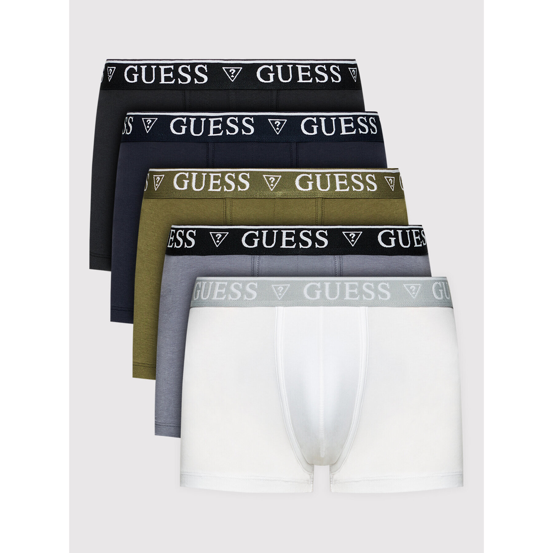 Guess Комплект 5 чифта боксери U94G16 K6YW1 Цветен - Pepit.bg