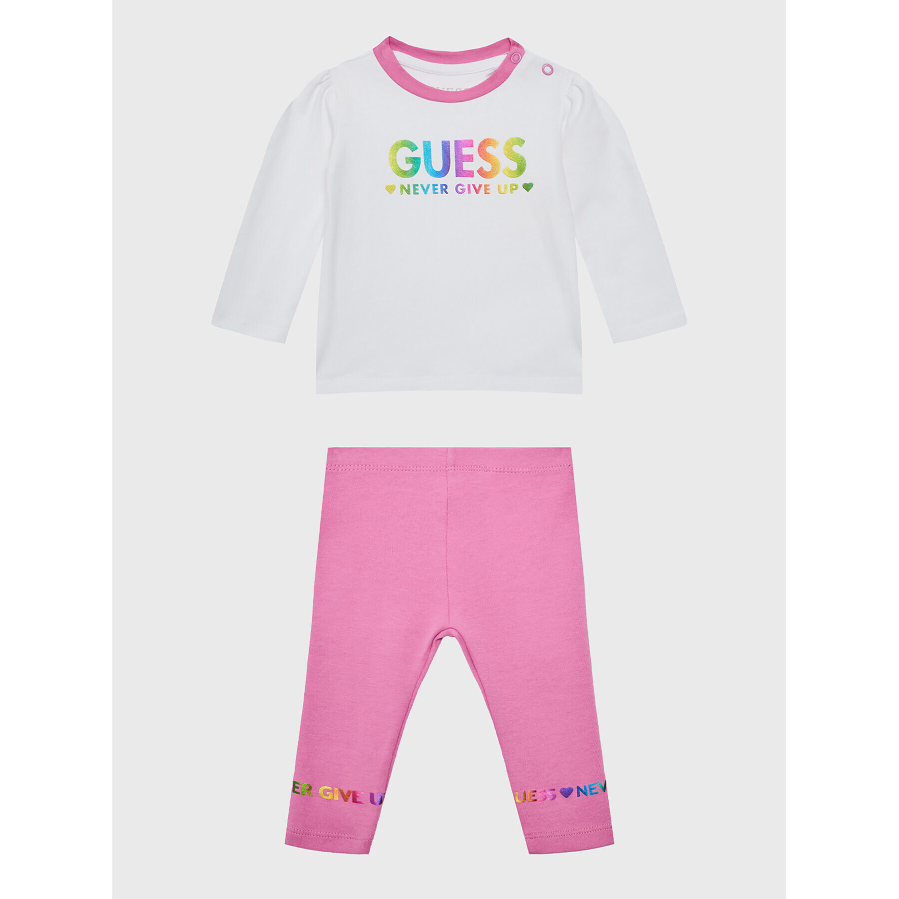 Guess Комплект блуза и клин A3RG06 K6YW1 Цветен Regular Fit - Pepit.bg