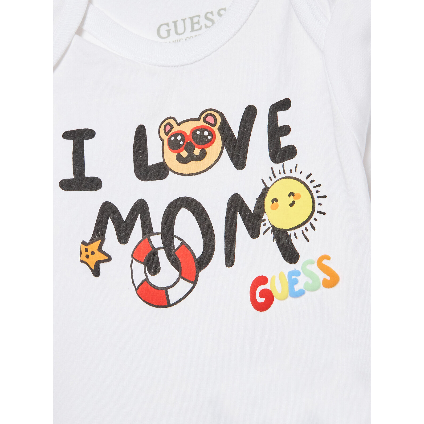 Guess Комплект боди и шорти H3GW02 K6YW1 Цветен Regular Fit - Pepit.bg