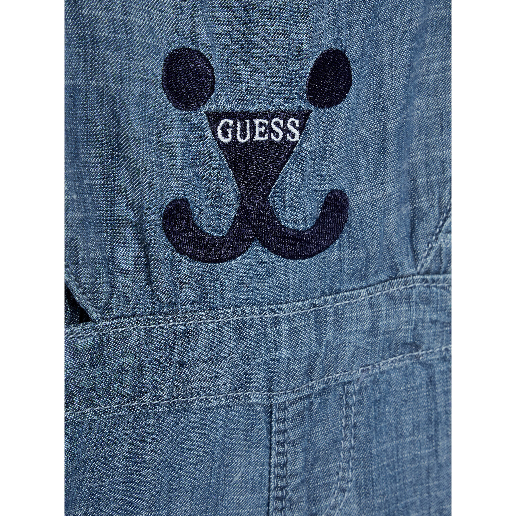 Guess Комплект боди и шорти P2GG07 J1300 Син Regular Fit - Pepit.bg