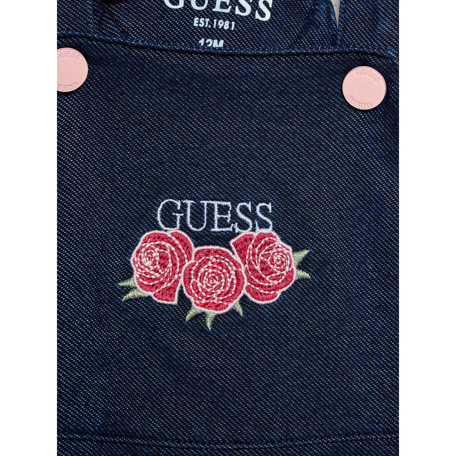 Guess Комплект от 2 броя детски бодита A3BG06 K83S0 Розов Regular Fit - Pepit.bg