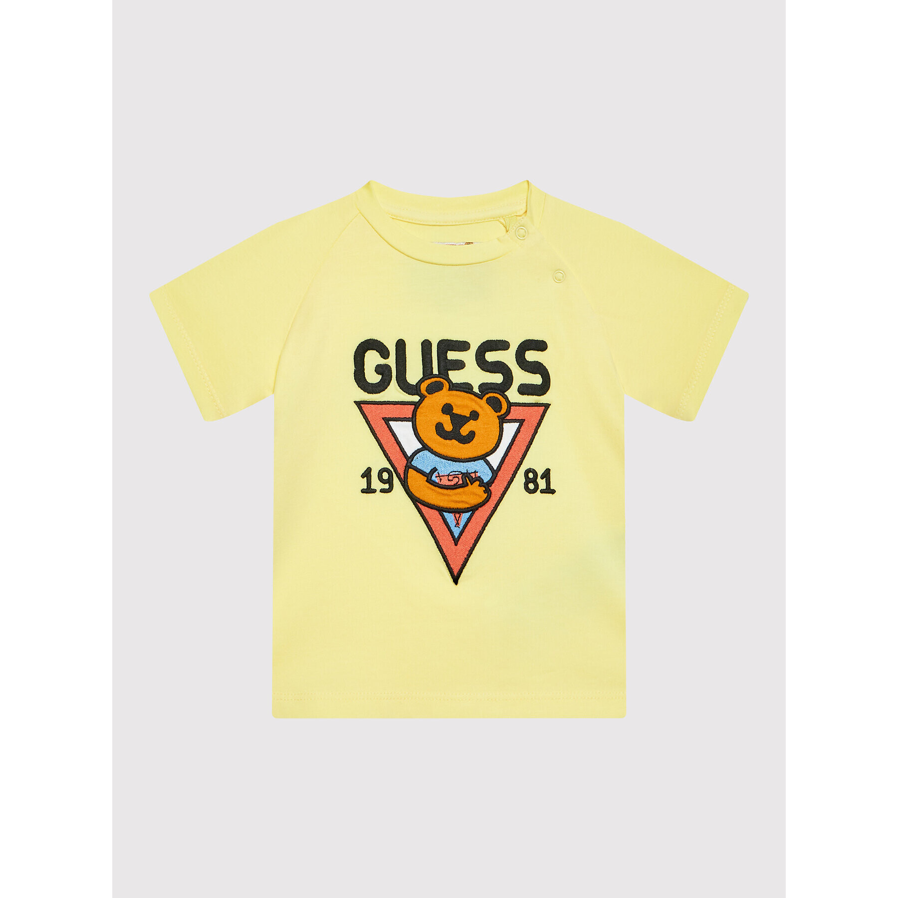 Guess Комплект от тишърт и панталони I2YG02 K6YW1 Жълт Regular Fit - Pepit.bg