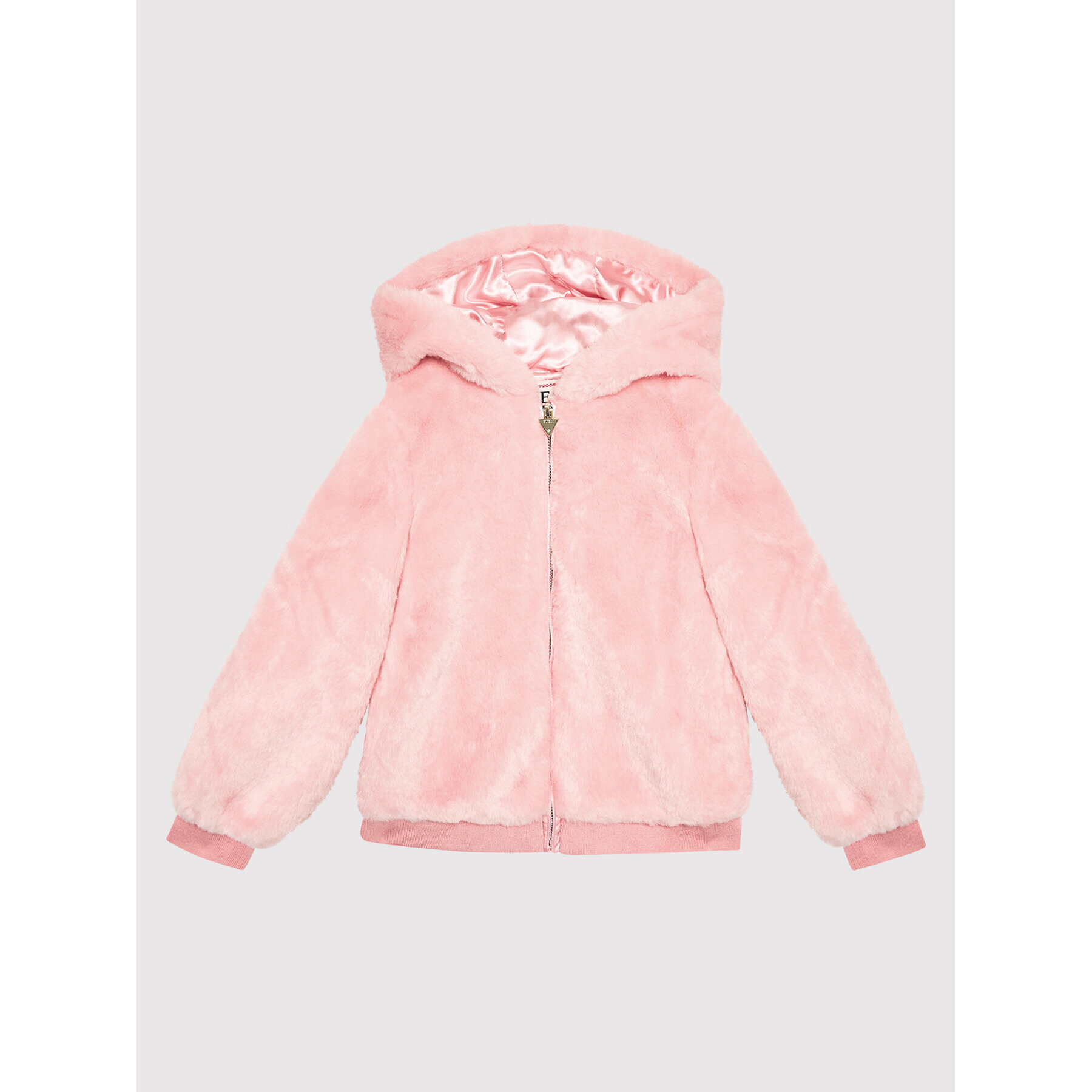 Guess Кожено палто J1BL09 WDYX0 Розов Regular Fit - Pepit.bg
