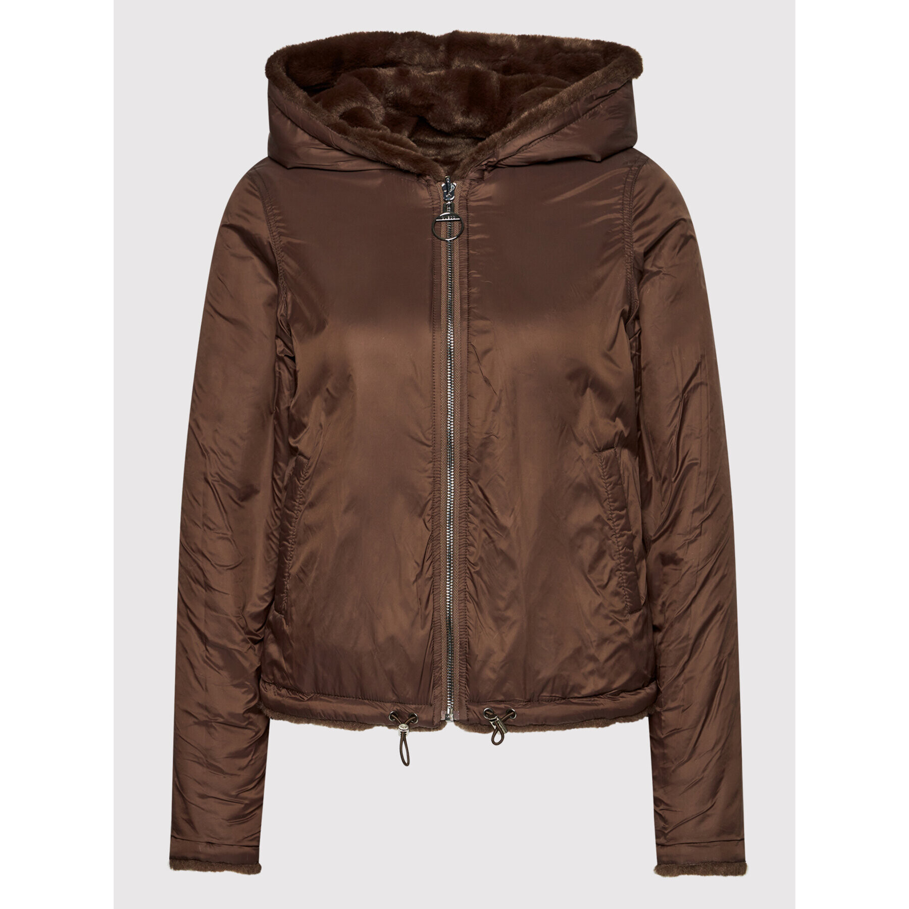 Guess Кожено палто Roxy W0BL49 WDP00 Кафяв Regular Fit - Pepit.bg