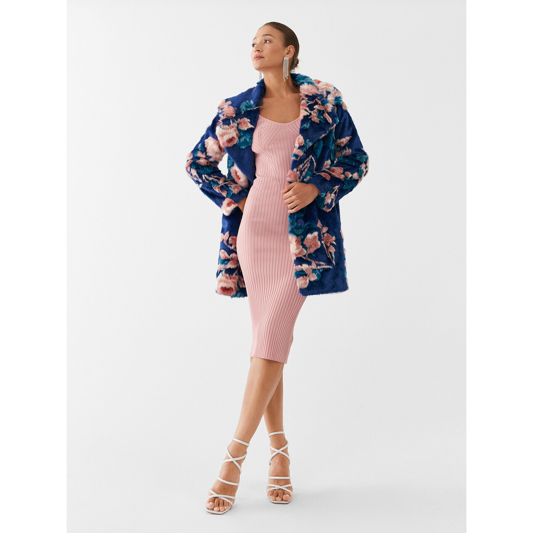 Guess Кожено палто W2BL71 WF1K0 Цветен Regular Fit - Pepit.bg