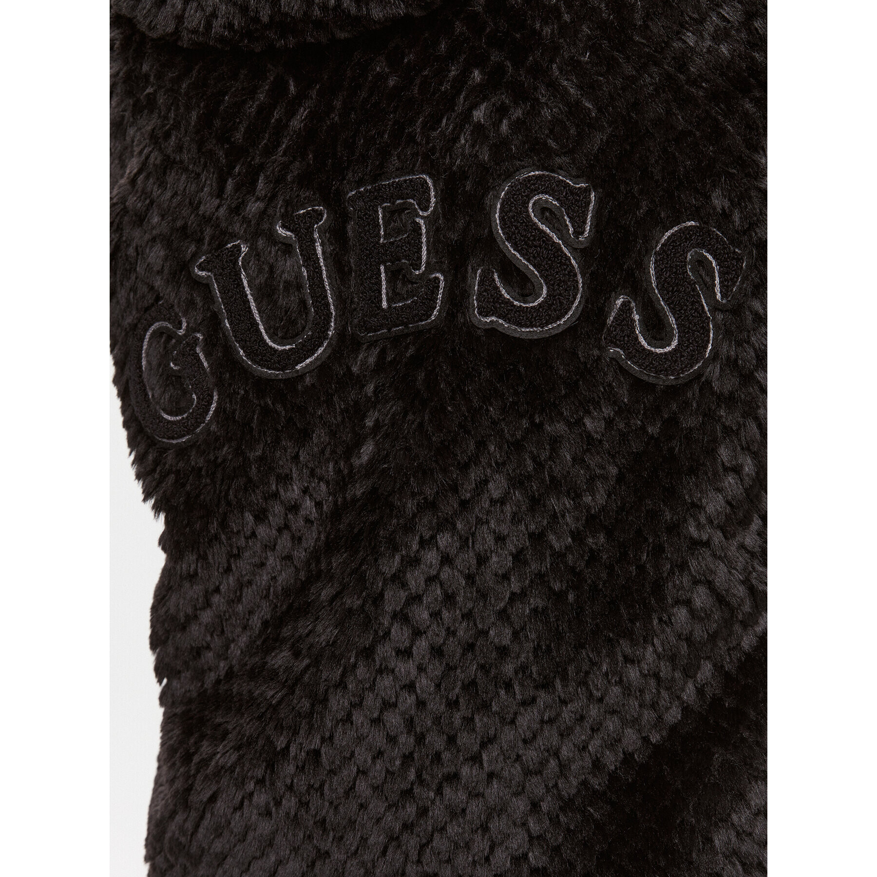 Guess Кожено палто W3BL50 WFSD0 Черен Regular Fit - Pepit.bg