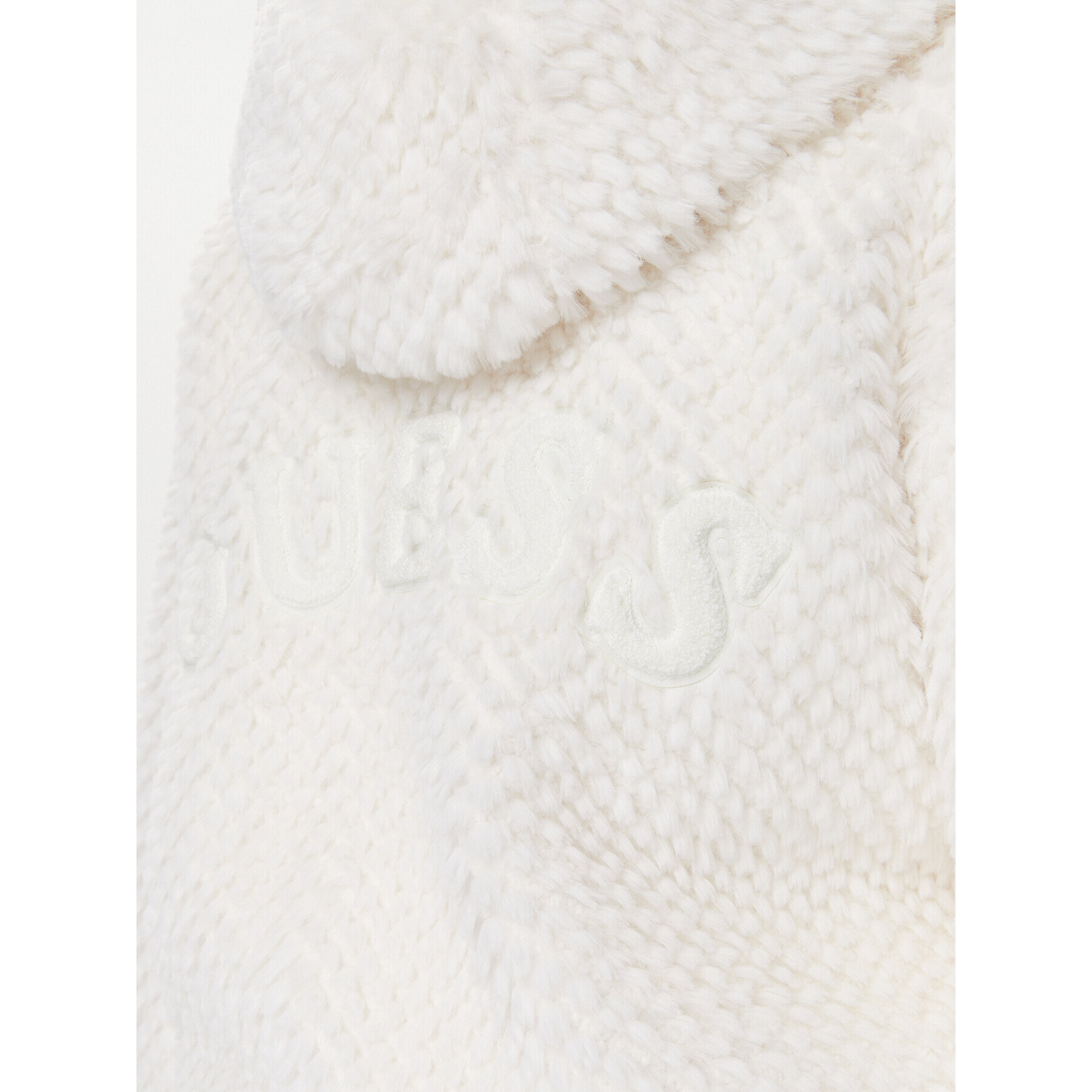 Guess Кожено палто W3BL50 WFSD0 Екрю Regular Fit - Pepit.bg