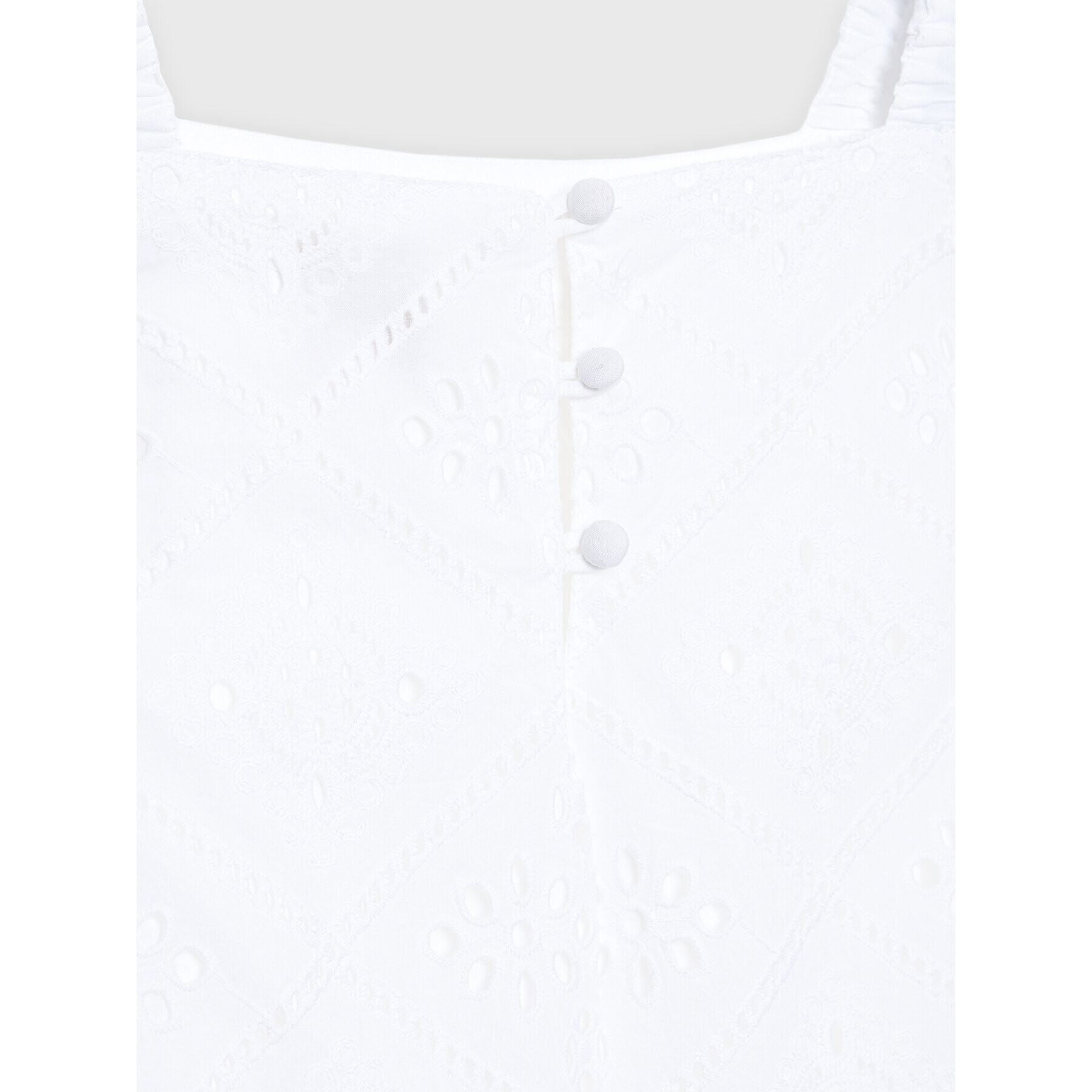 Guess Лятна рокля J3GK23 WFGJ0 Бял Regular Fit - Pepit.bg