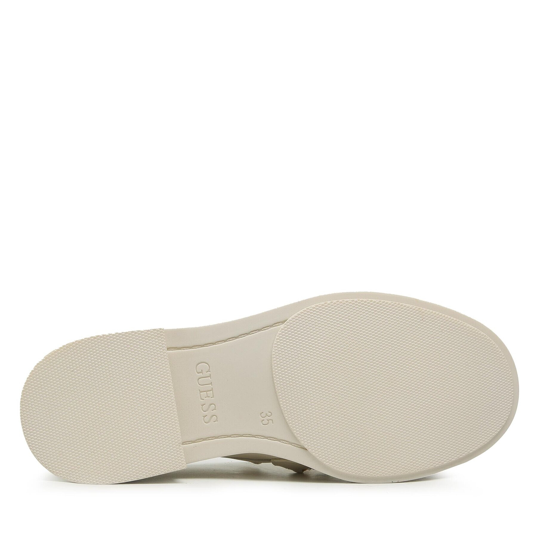 Guess лоуфъри с дебела подметка Kabele FL5KBL LEA14 Бежов - Pepit.bg