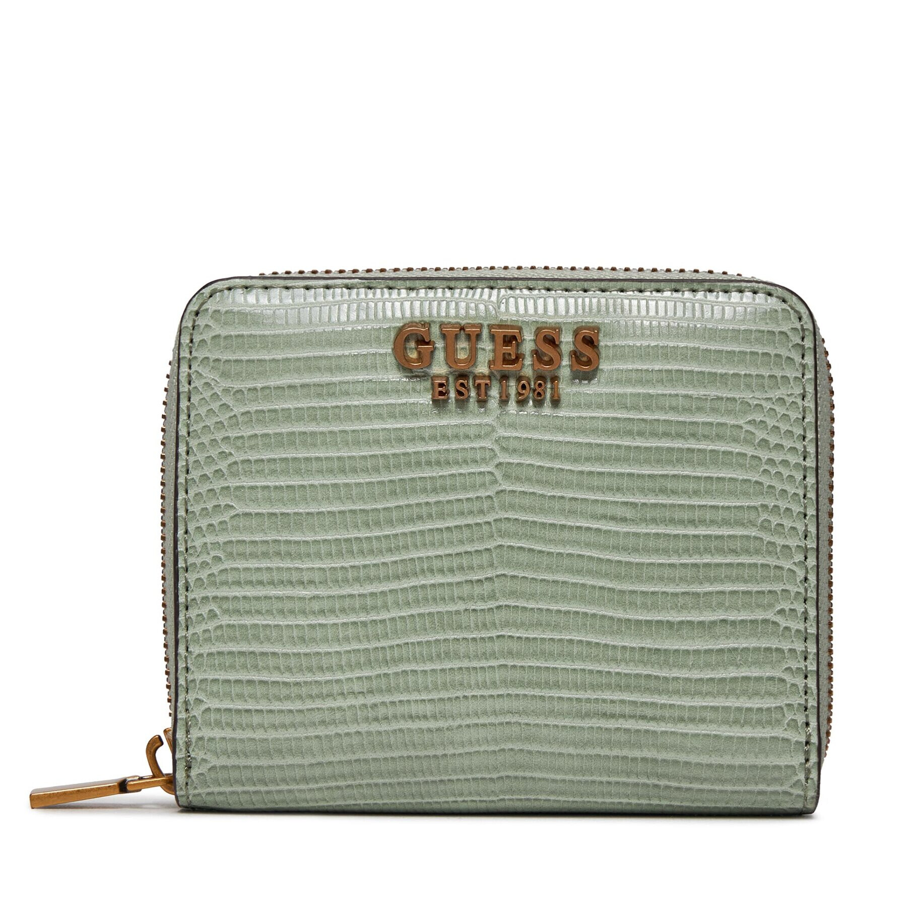 Guess Малък дамски портфейл Ginevra (KB) Slg SWKB87 34370 Зелен - Pepit.bg