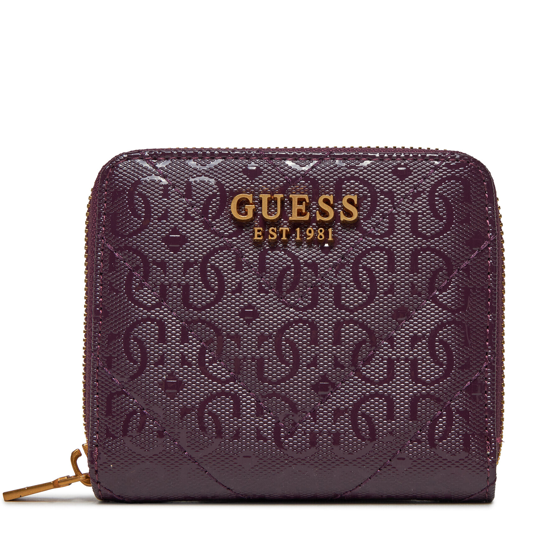 Guess Малък дамски портфейл Jania (GA) Slg SWGA91 99370 Виолетов - Pepit.bg