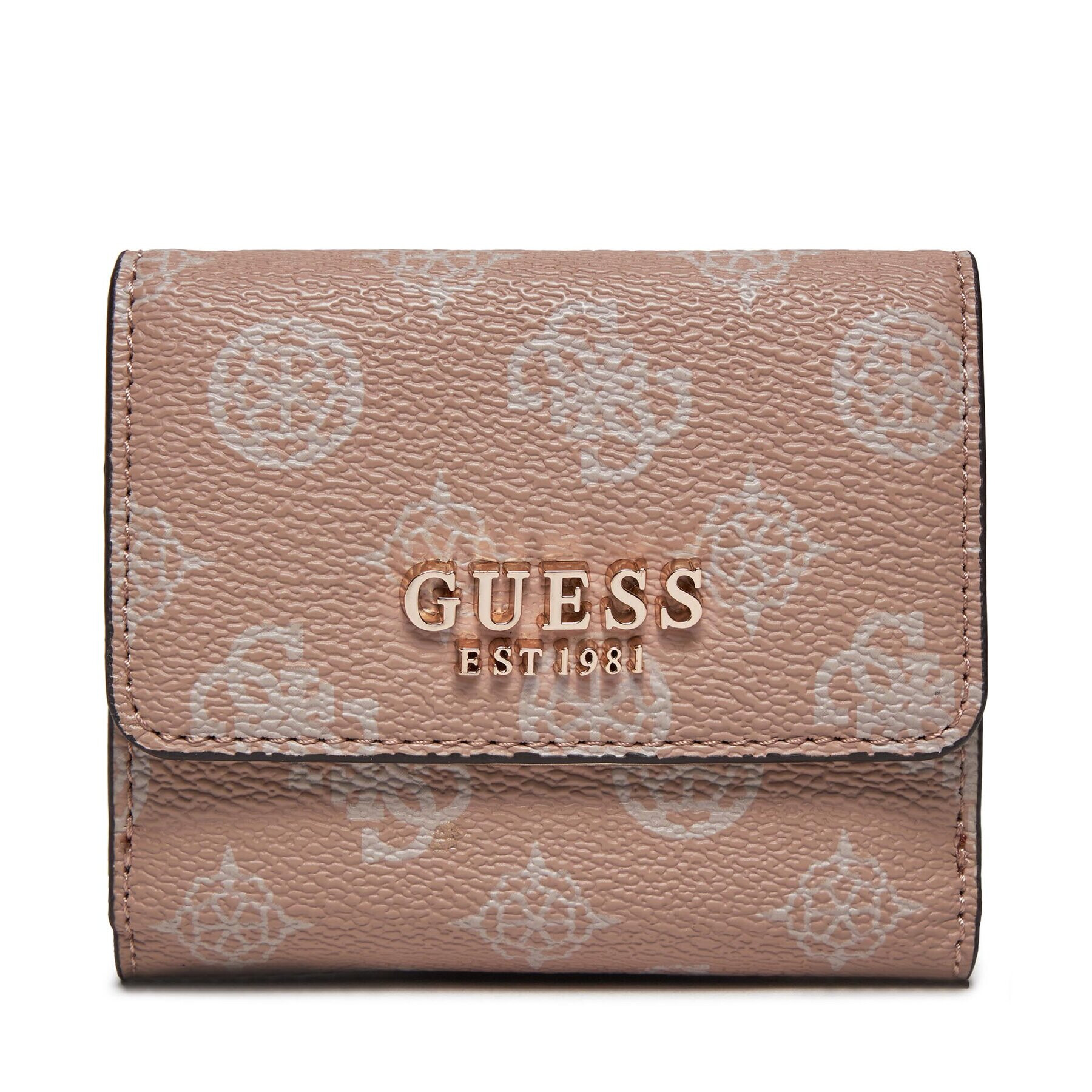 Guess Малък дамски портфейл Laurel (PG) Slg SWPG85 00440 Розов - Pepit.bg