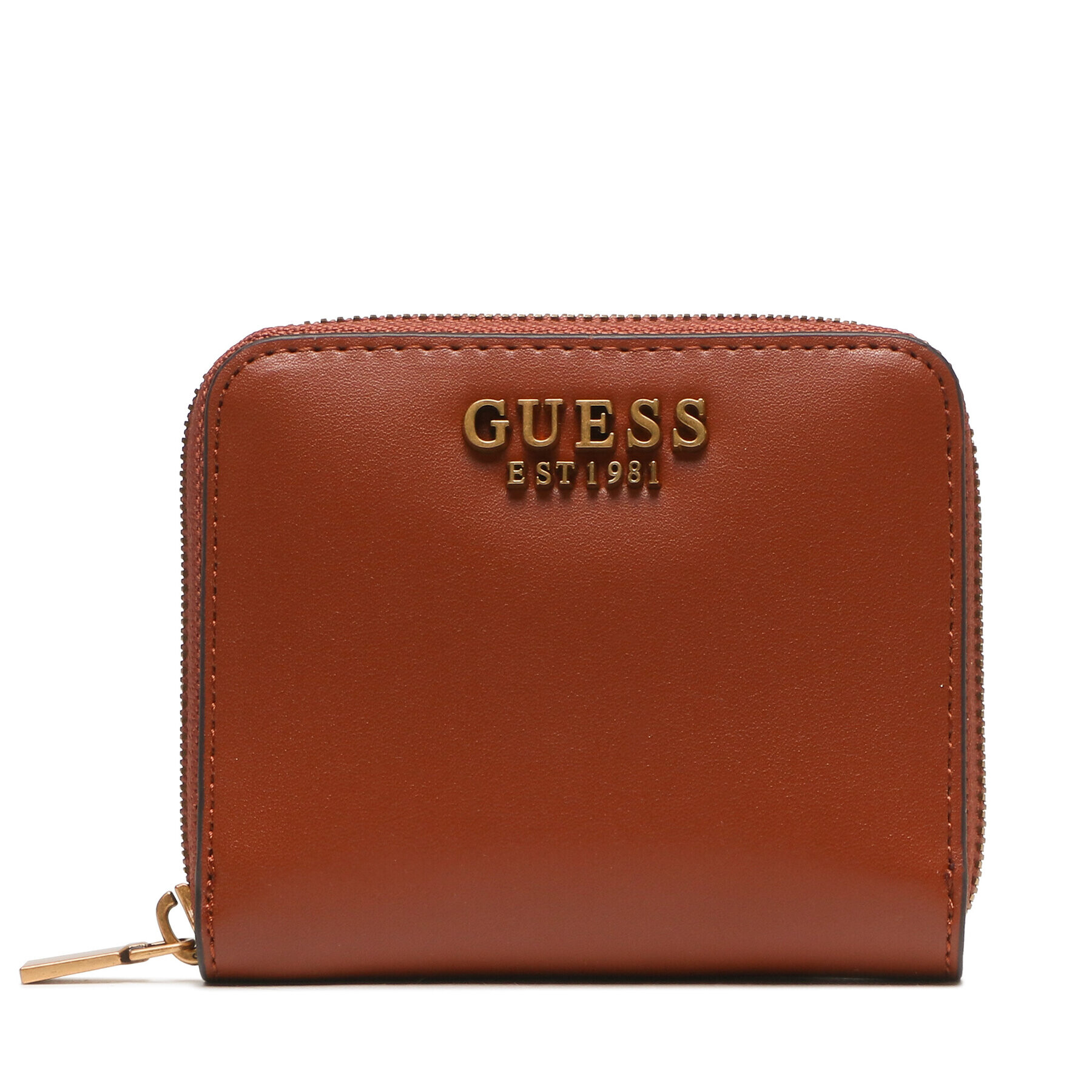 Guess Малък дамски портфейл Laurel (VB) Slg SWVB85 00370 Кафяв - Pepit.bg