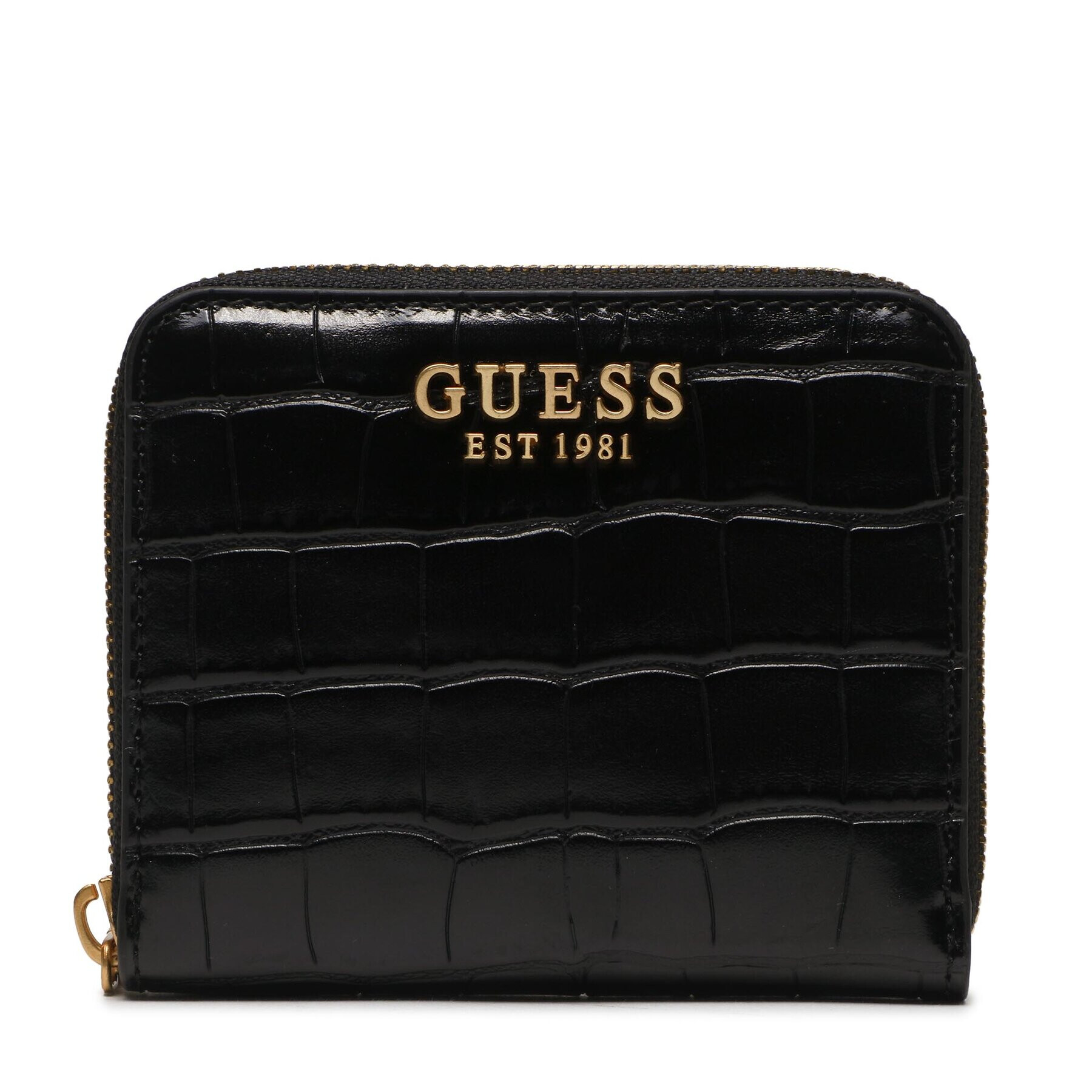 Guess Малък дамски портфейл SWCX85 00370 Черен - Pepit.bg