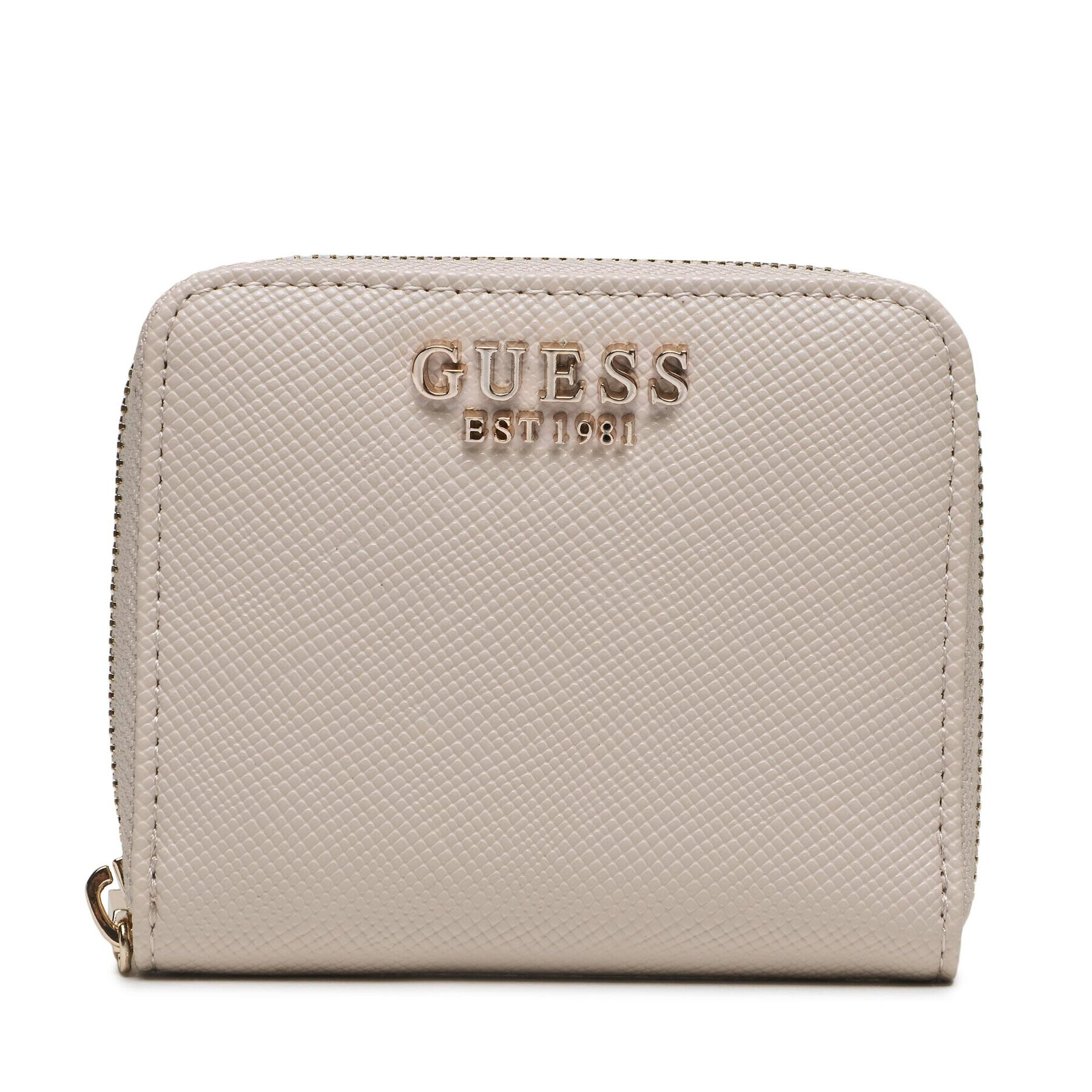 Guess Малък дамски портфейл SWZG85 00370 Екрю - Pepit.bg