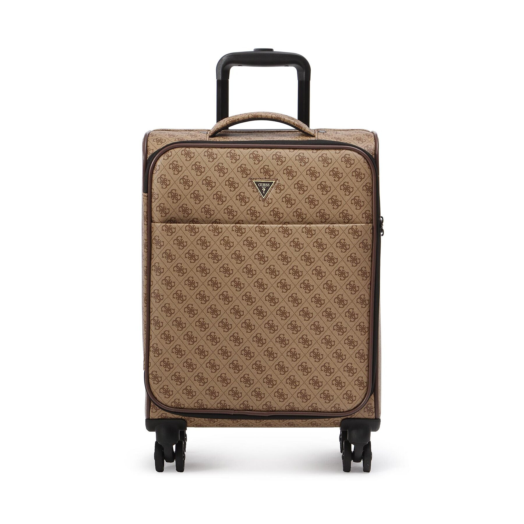 Guess Среден текстилен куфар TMVZLS P3301 Кафяв - Pepit.bg