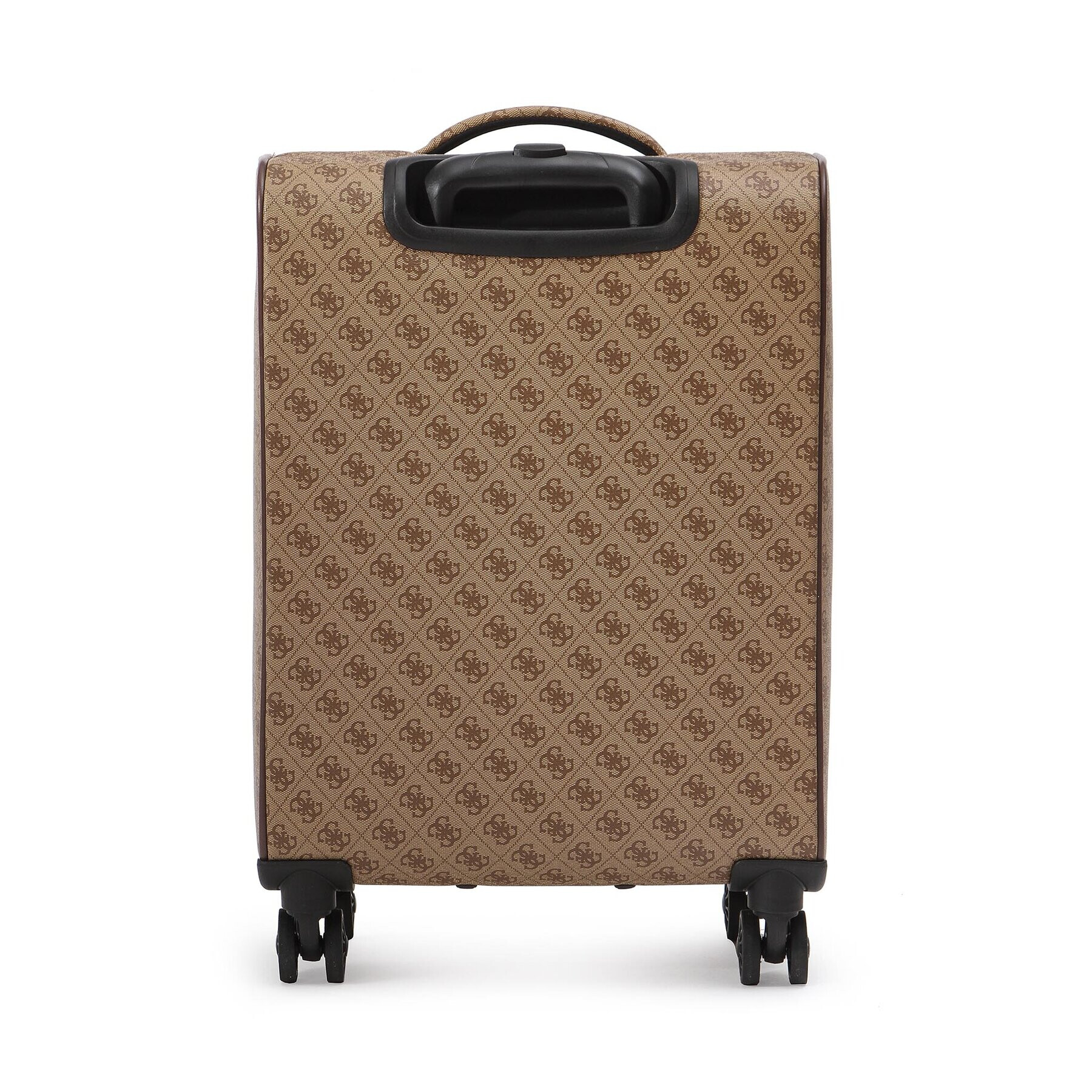 Guess Среден текстилен куфар TMVZLS P3301 Кафяв - Pepit.bg