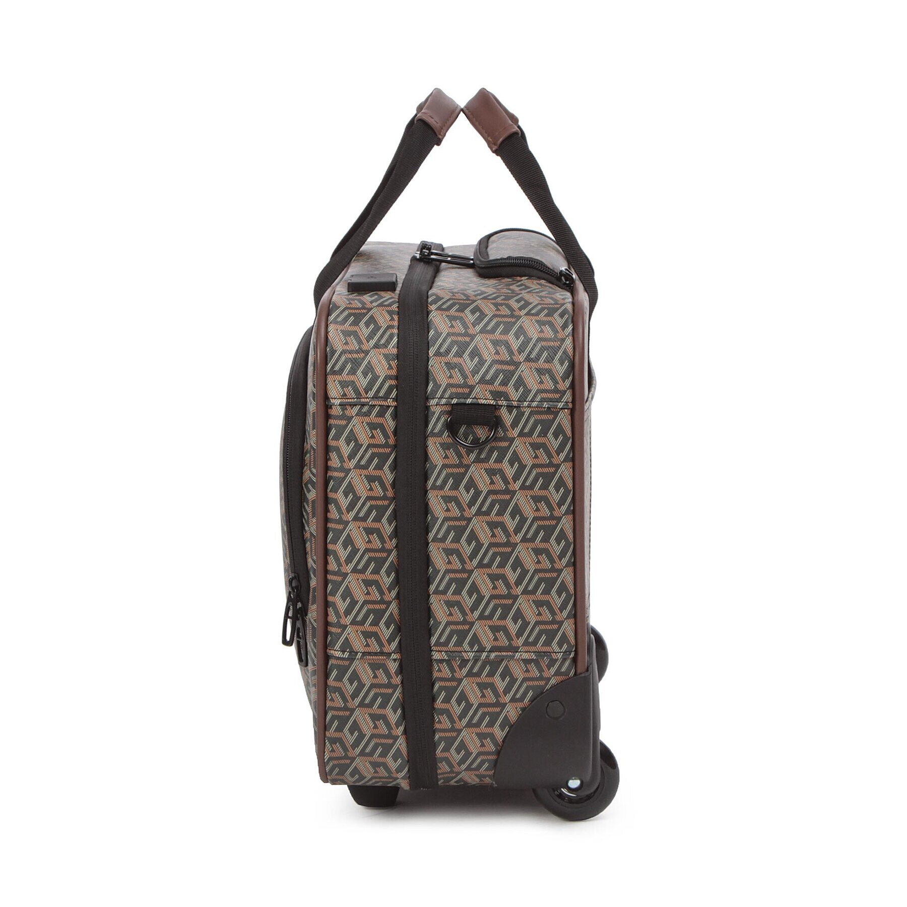 Guess Малък твърд куфар Ederlo Travel TMEDER P3243 Черен - Pepit.bg