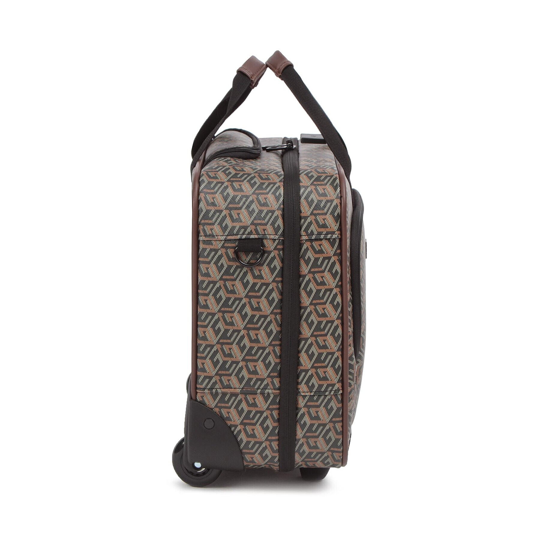 Guess Малък твърд куфар Ederlo Travel TMEDER P3243 Черен - Pepit.bg