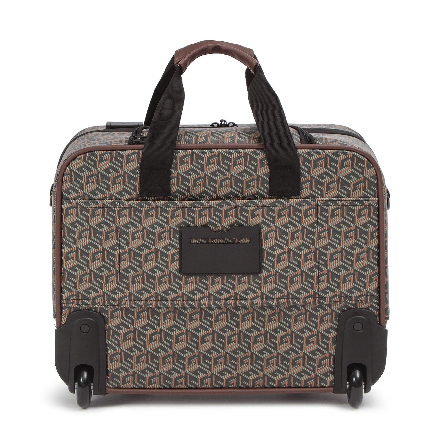 Guess Малък твърд куфар Ederlo Travel TMEDER P3243 Черен - Pepit.bg