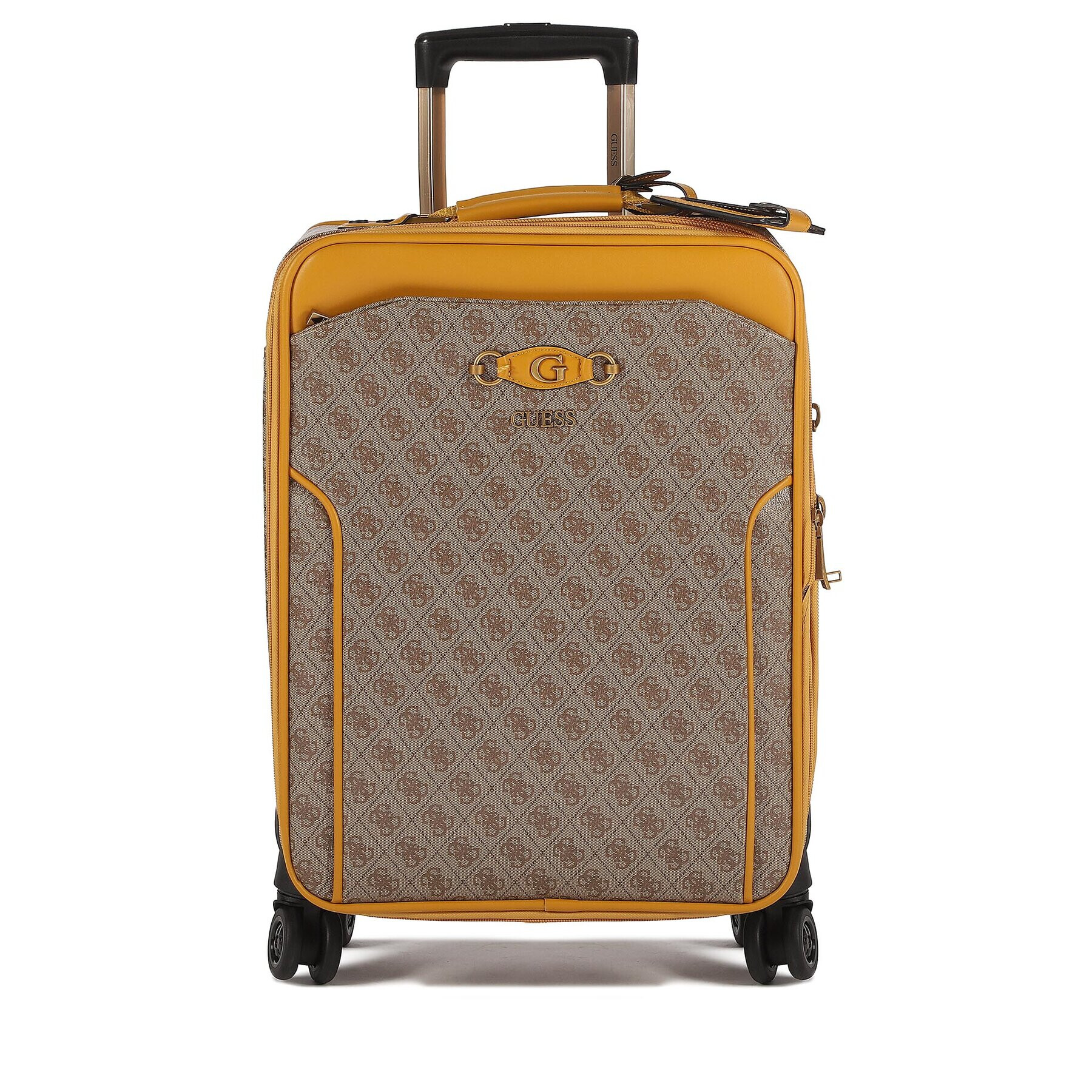 Guess Малък твърд куфар Izzy (B) Travel TWB865 49830 Бежов - Pepit.bg