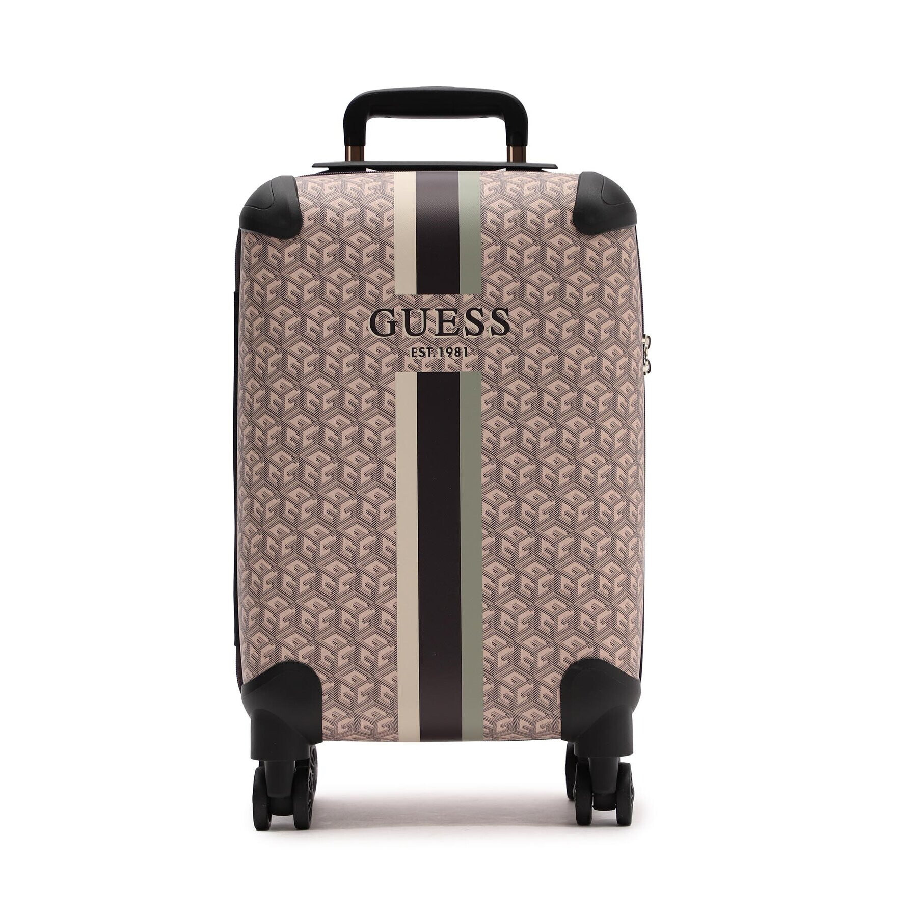 Guess Малък твърд куфар TWS745 29830 Кафяв - Pepit.bg