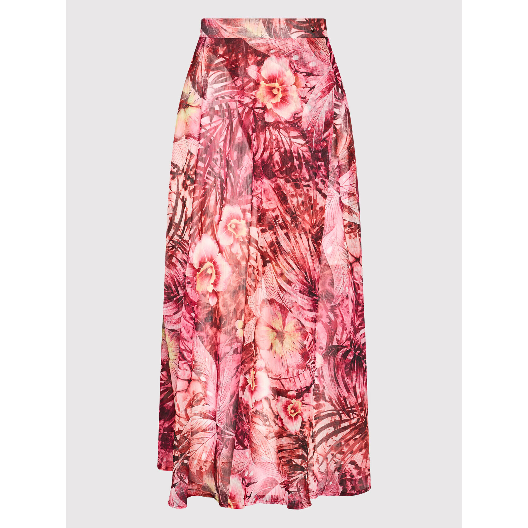 Guess Миди пола W2GD40 WEL02 Розов Regular Fit - Pepit.bg