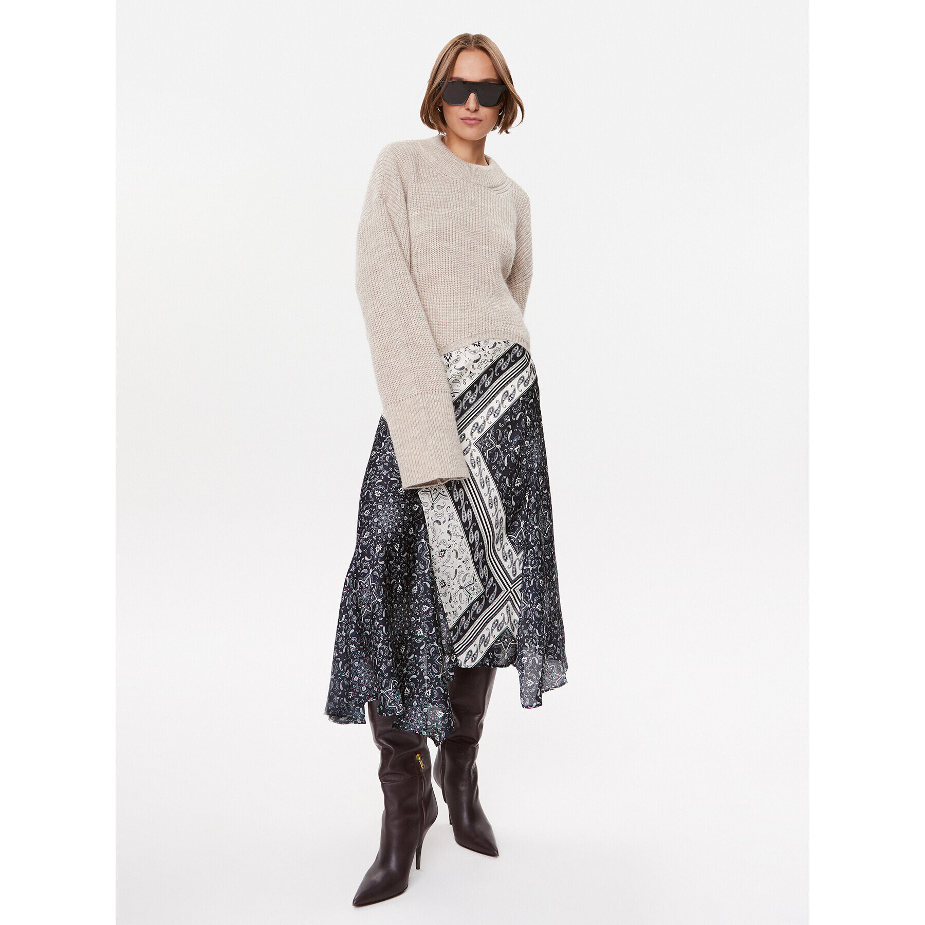Guess Миди пола W3BD99 WFQM2 Цветен Regular Fit - Pepit.bg